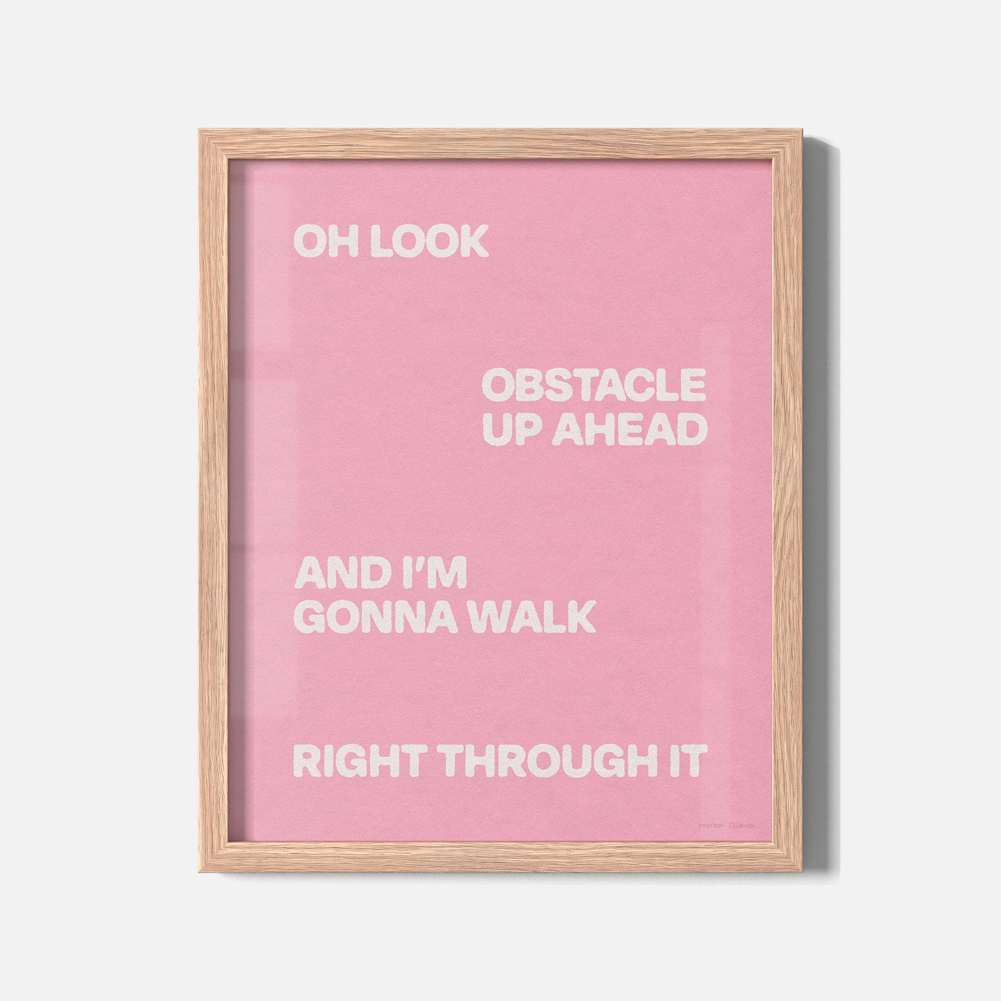 OBSTACLE PRINT