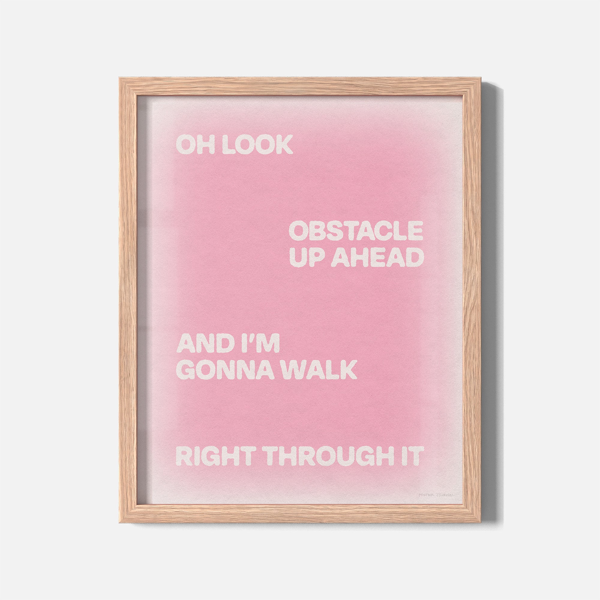 OBSTACLE PRINT
