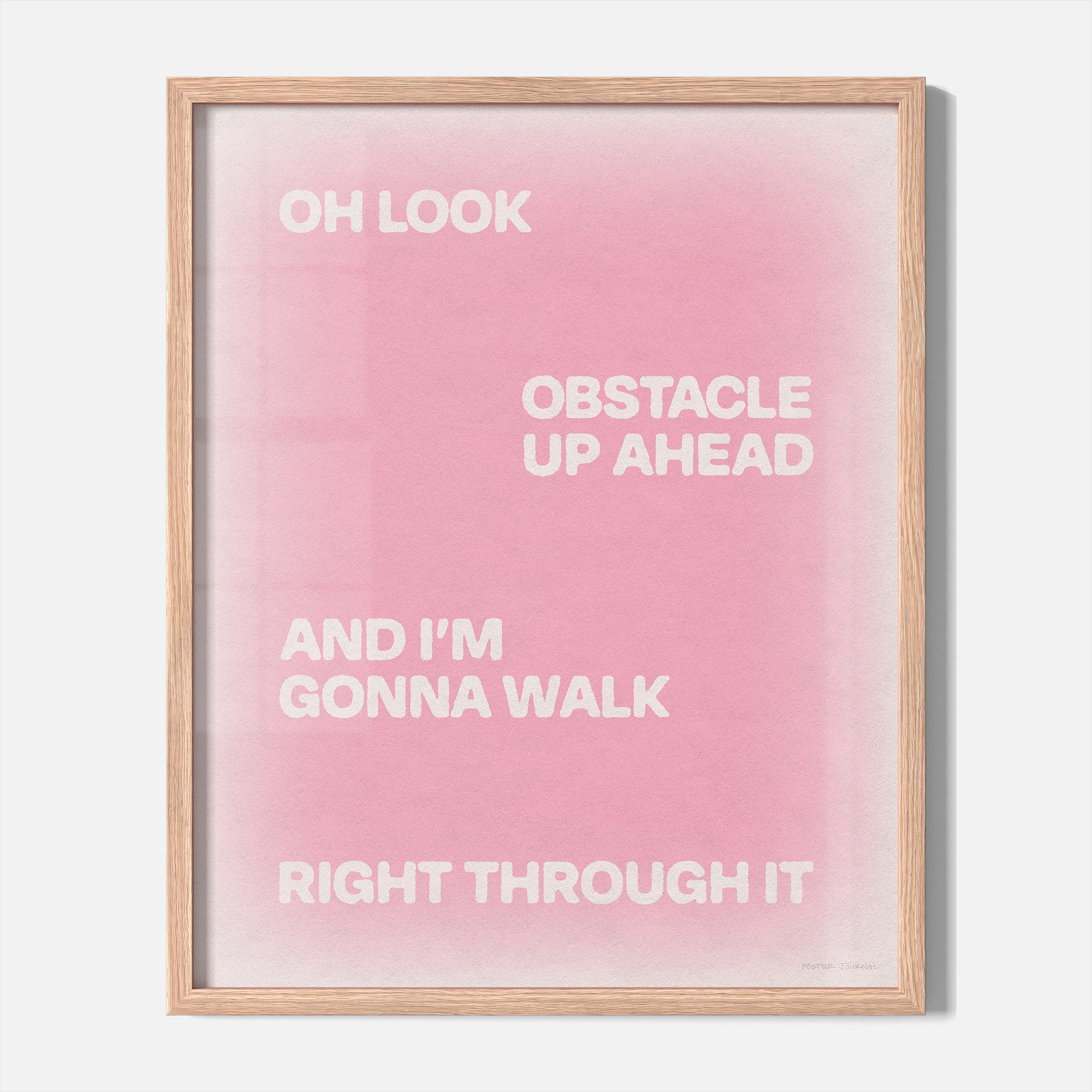 OBSTACLE PRINT