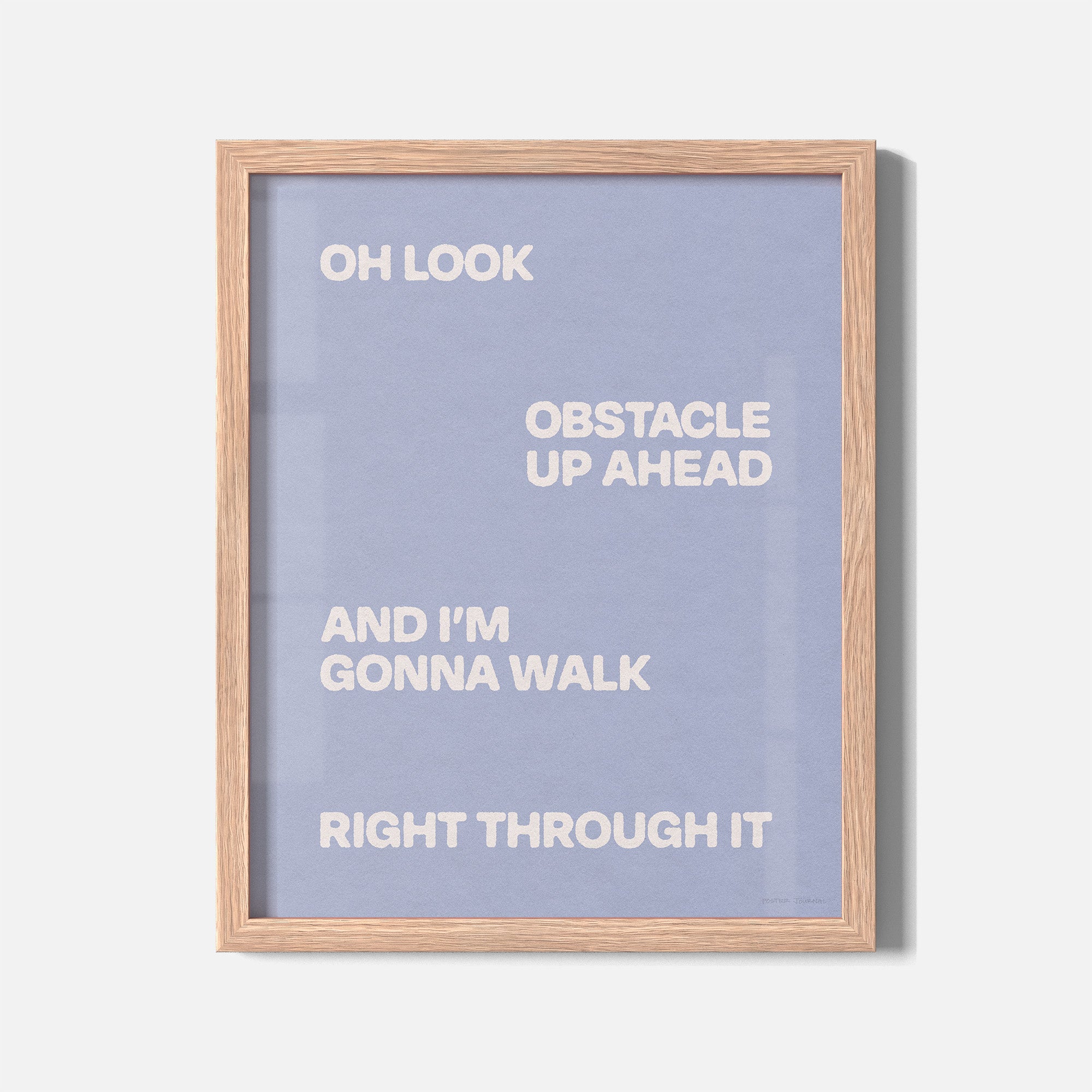OBSTACLE PRINT