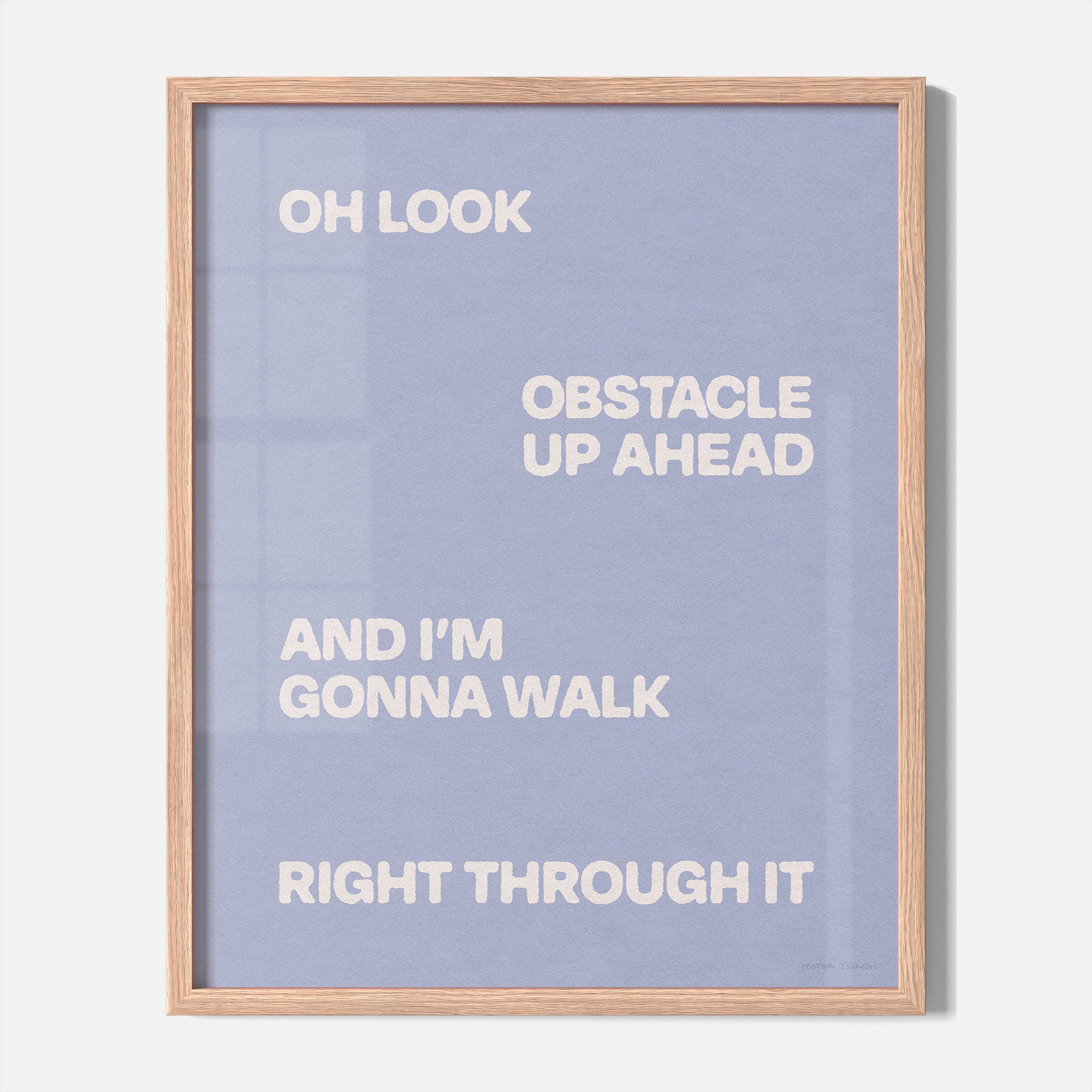 OBSTACLE PRINT