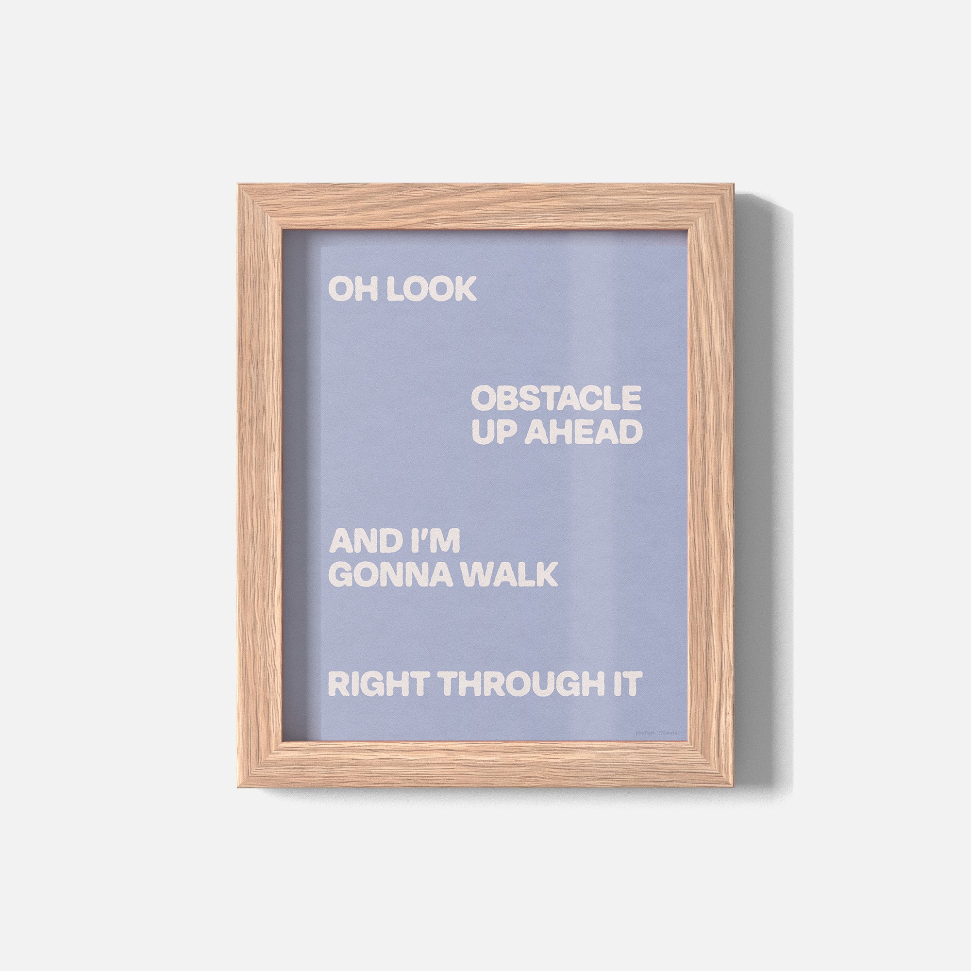 OBSTACLE PRINT