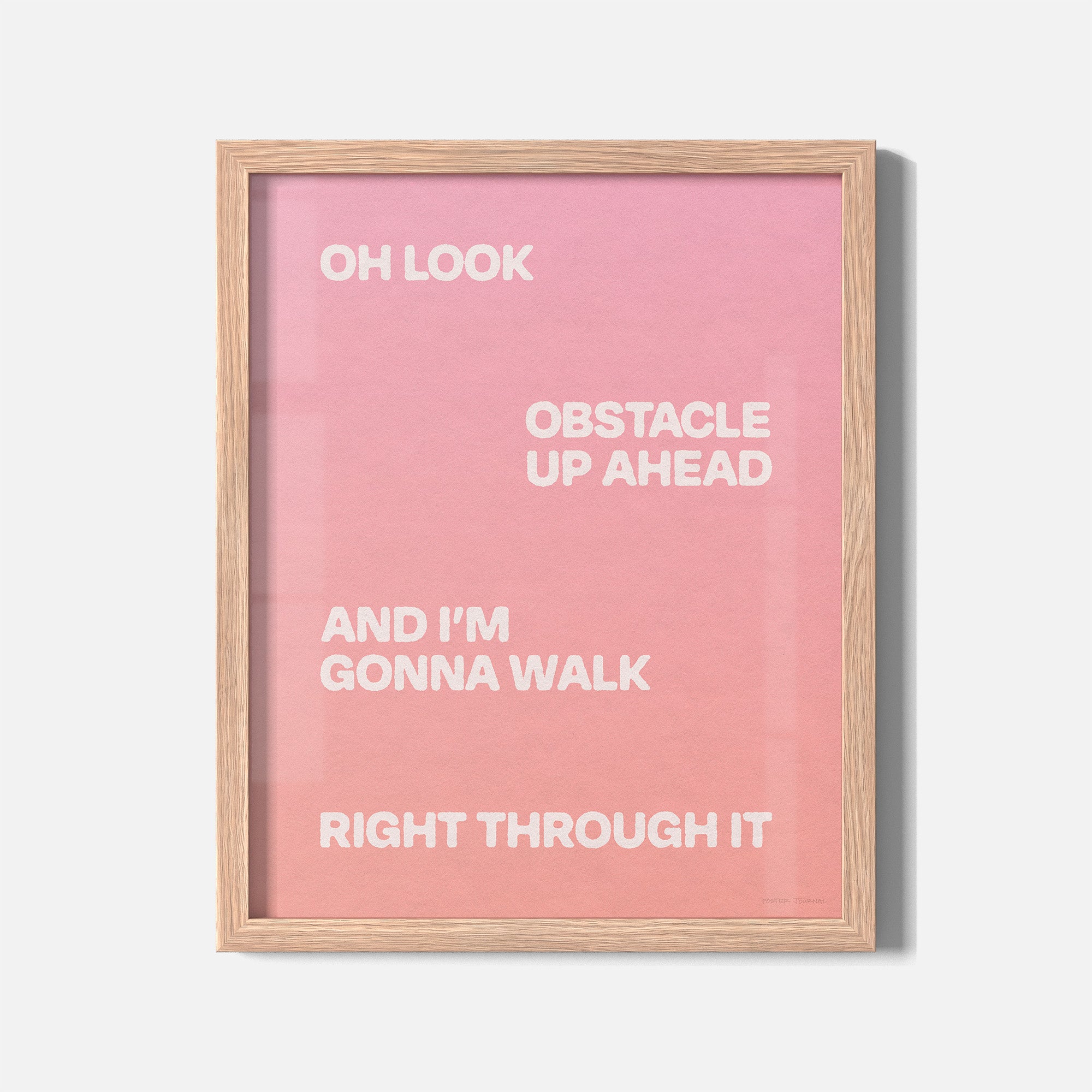 OBSTACLE PRINT