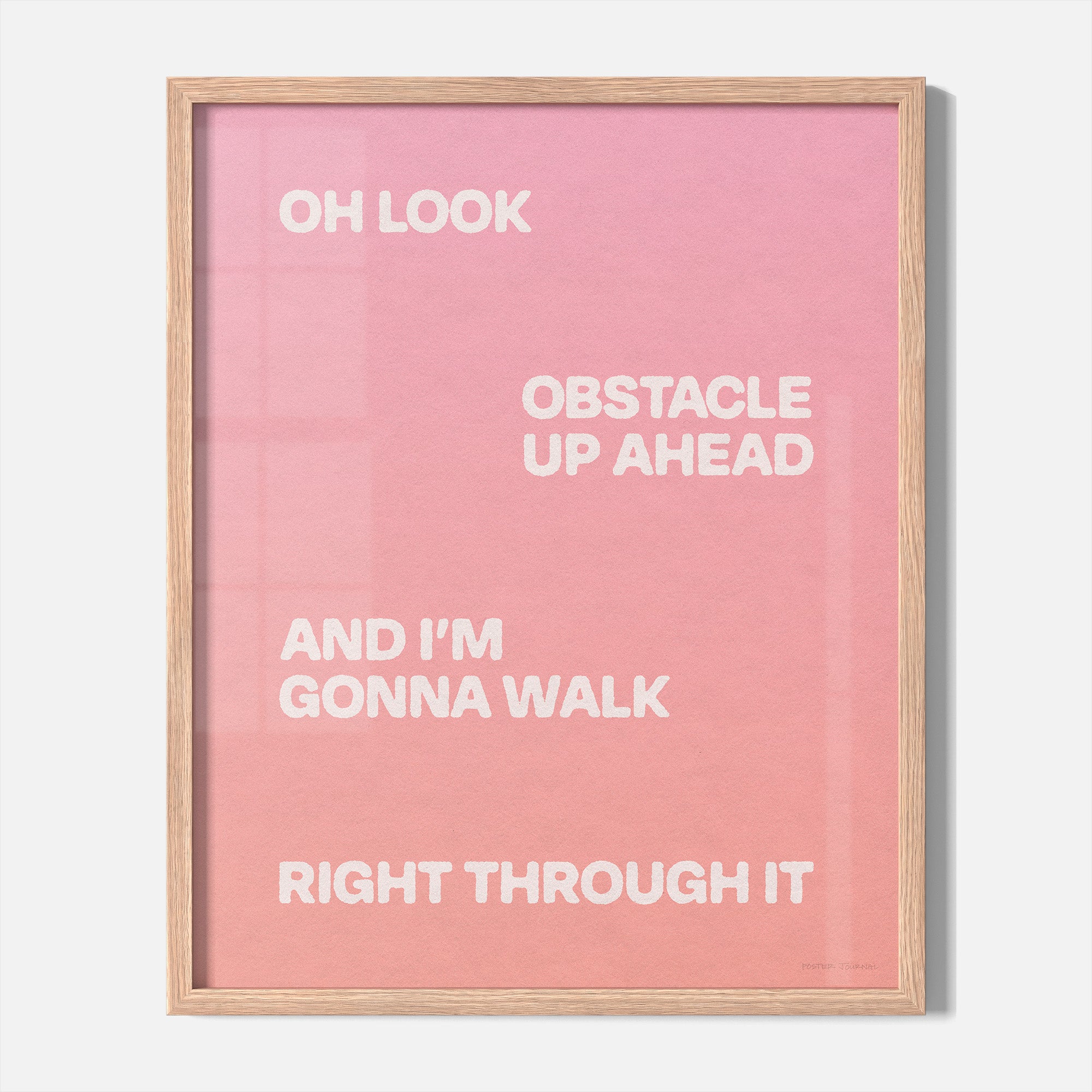 OBSTACLE PRINT