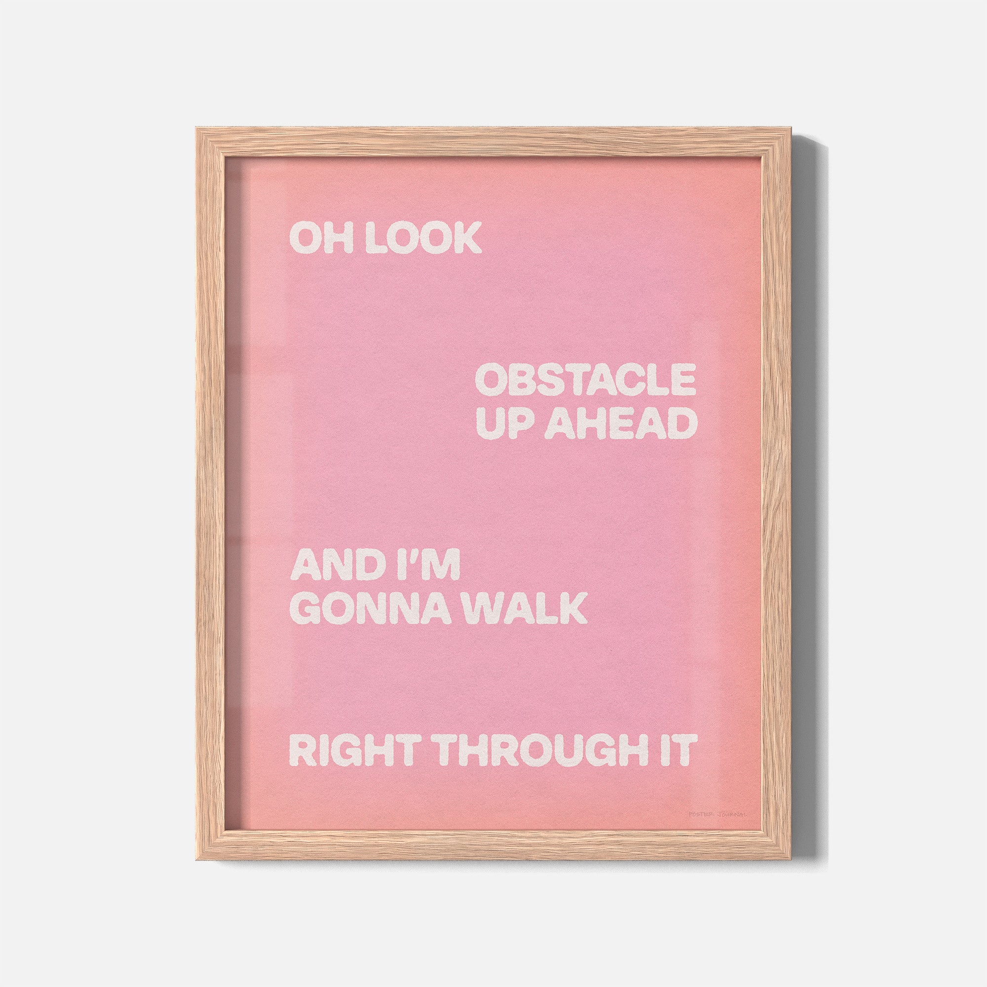 OBSTACLE PRINT