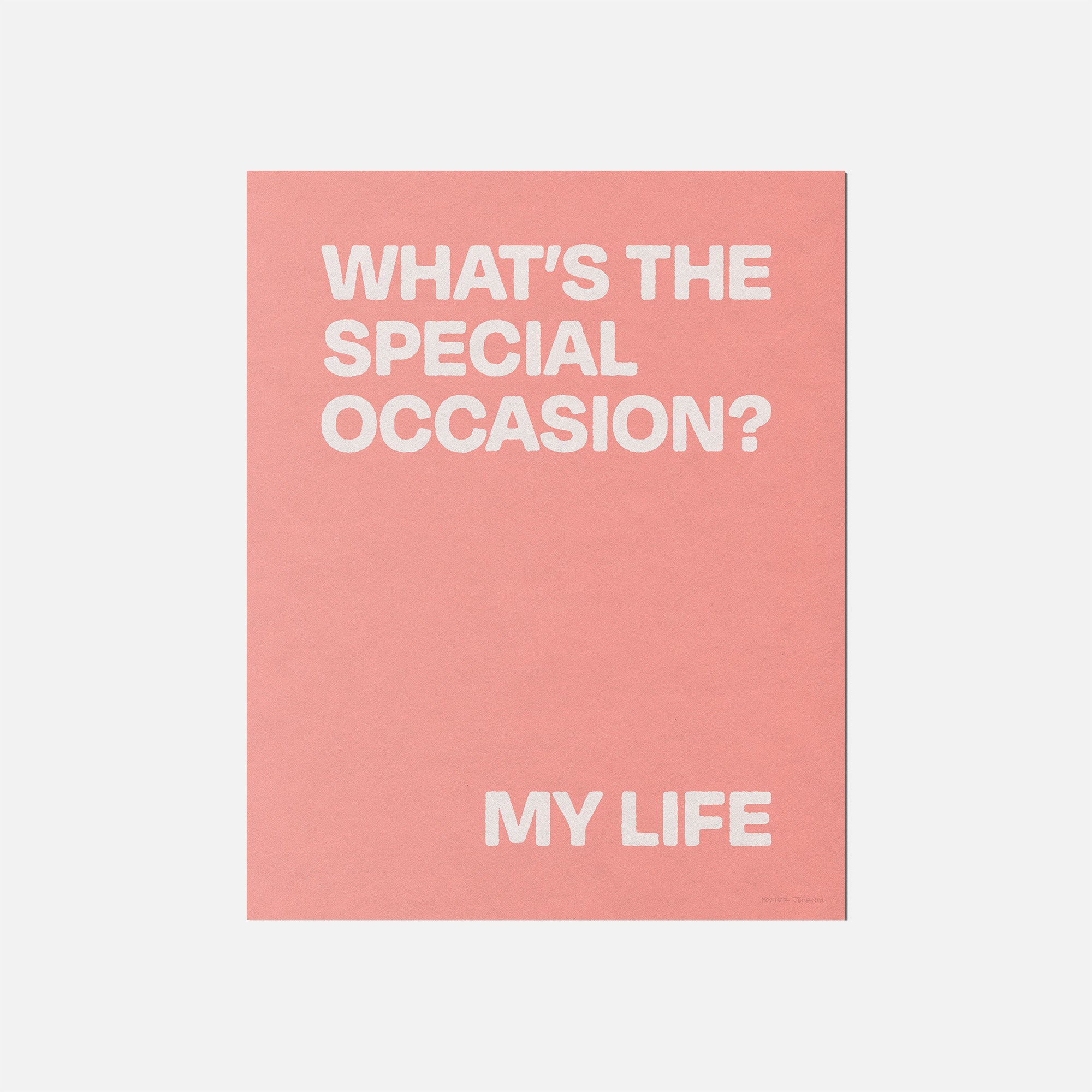 OCCASION PRINT