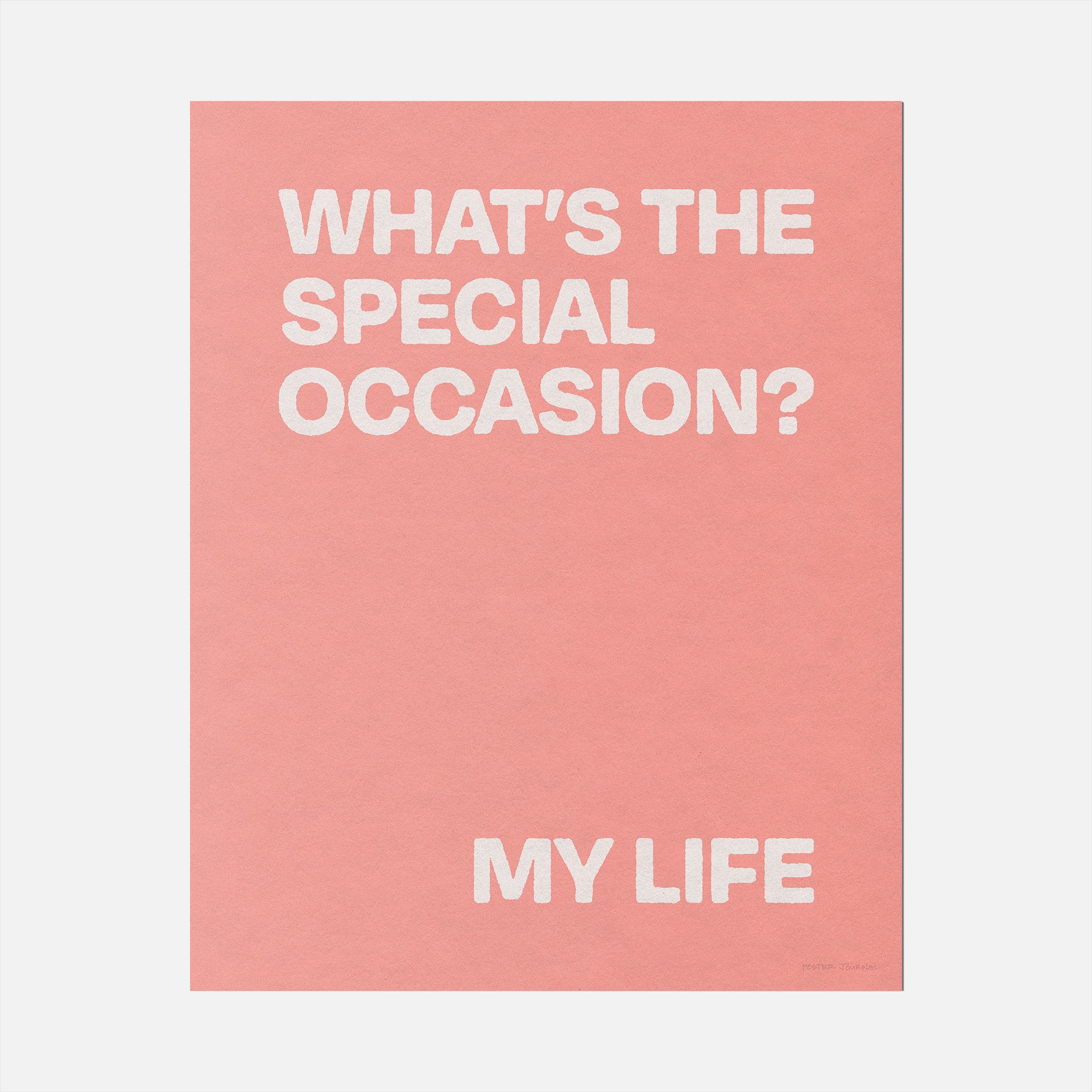 OCCASION PRINT