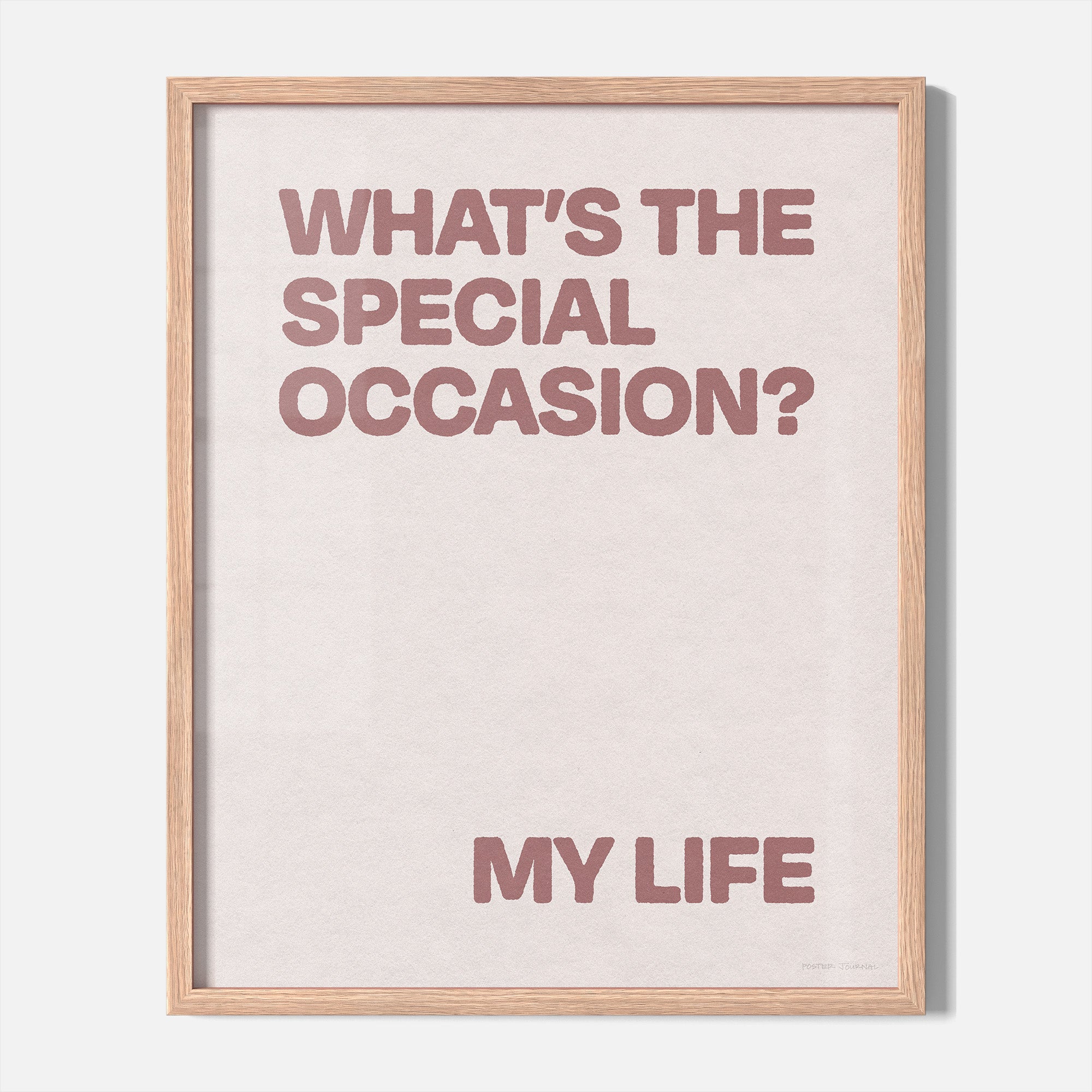 OCCASION PRINT