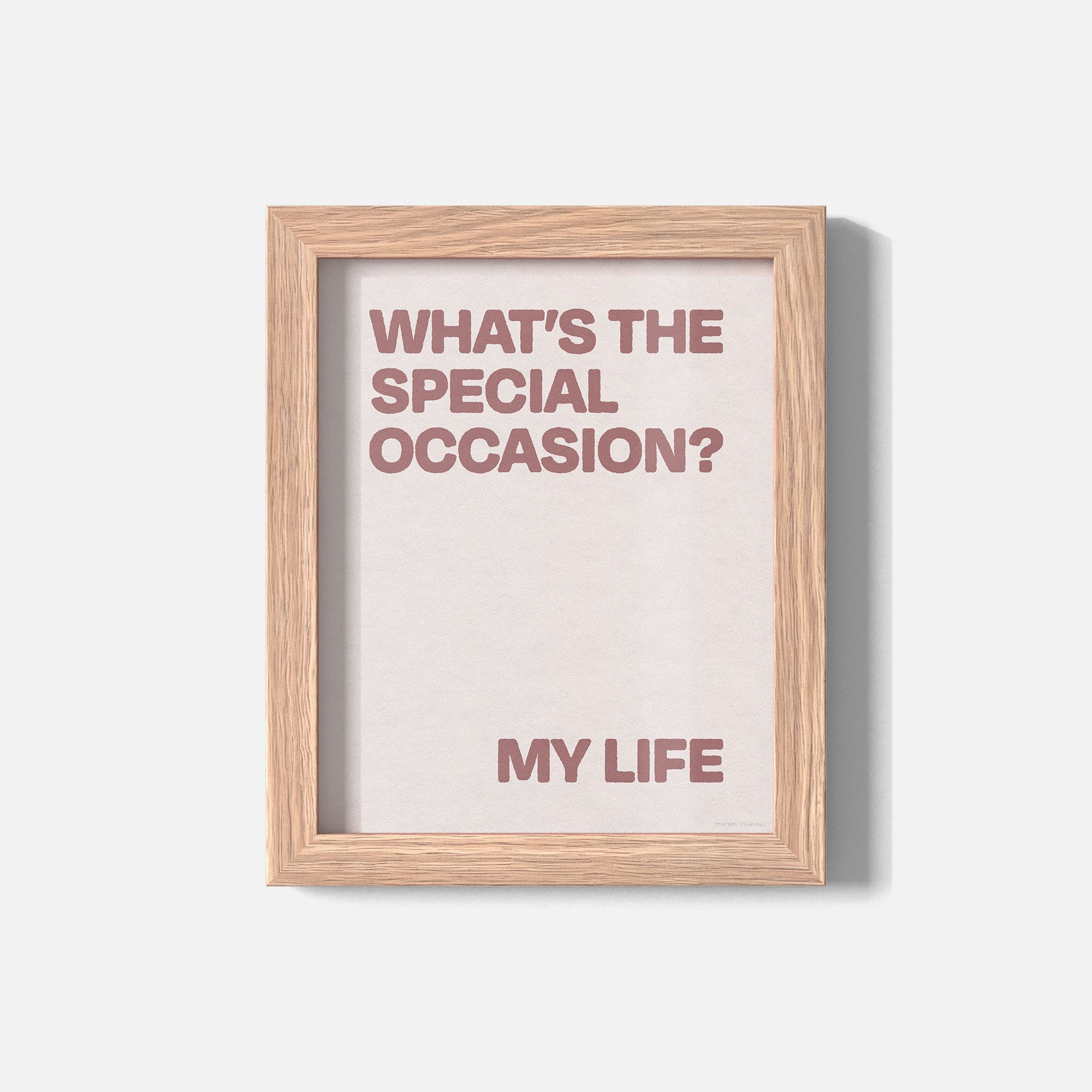 OCCASION PRINT