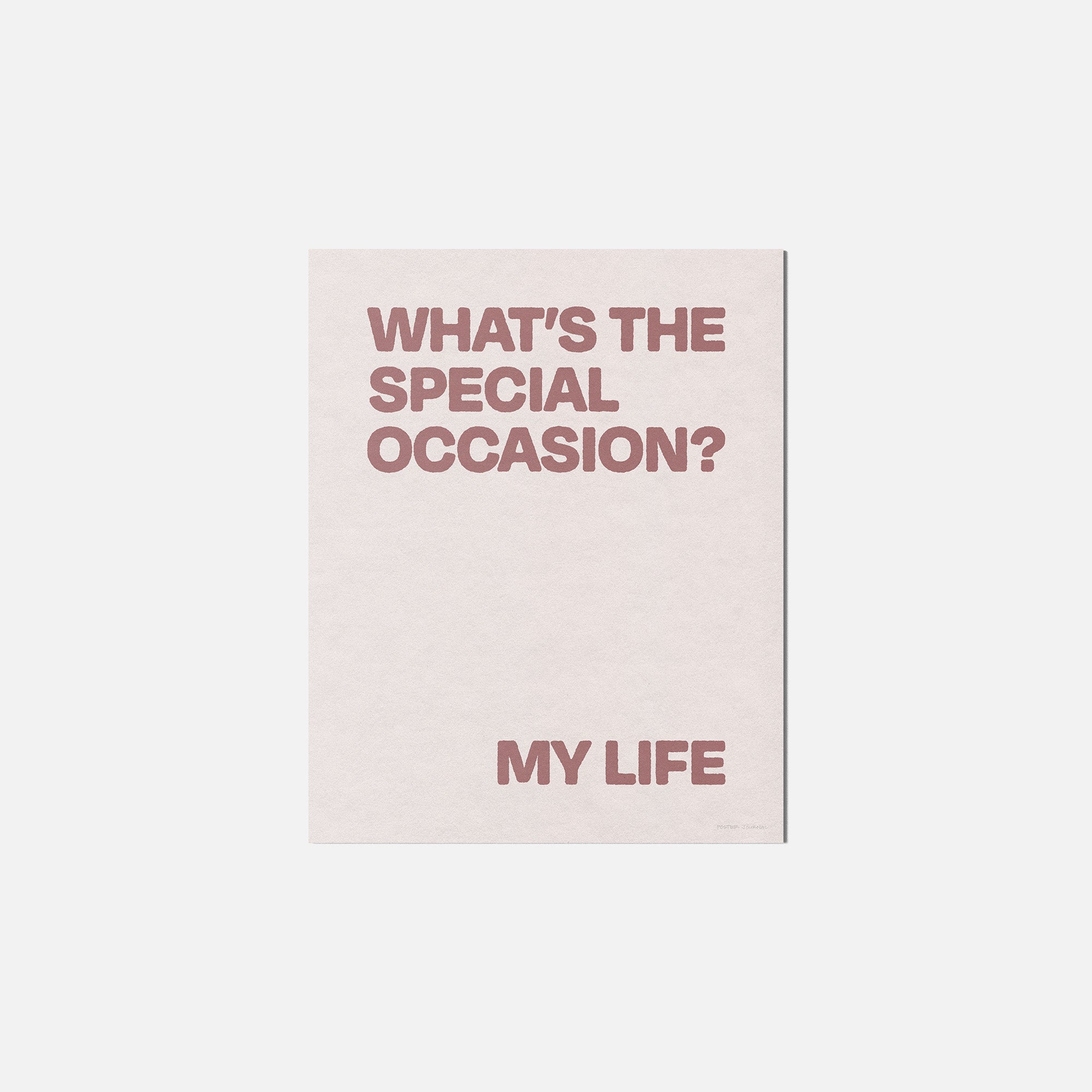 OCCASION PRINT