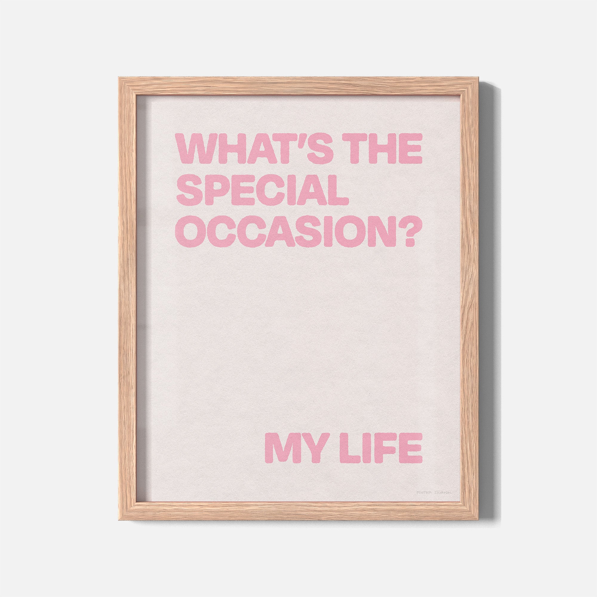 OCCASION PRINT