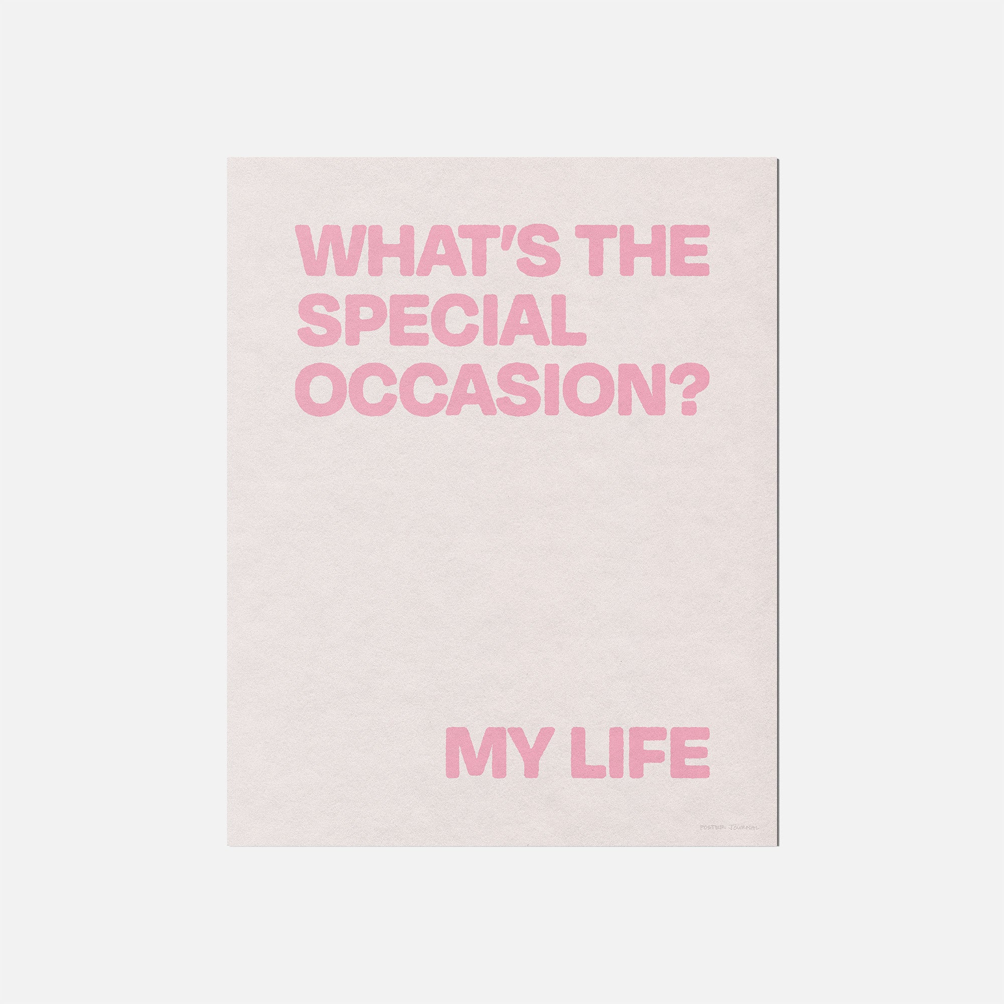 OCCASION PRINT
