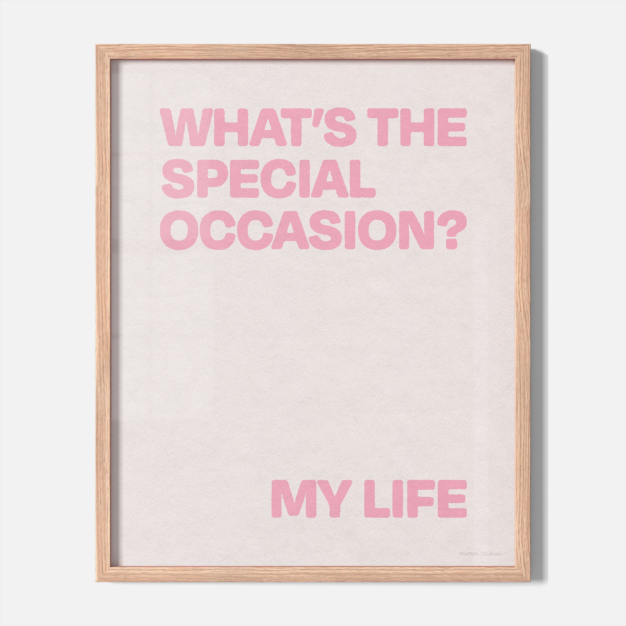 OCCASION PRINT