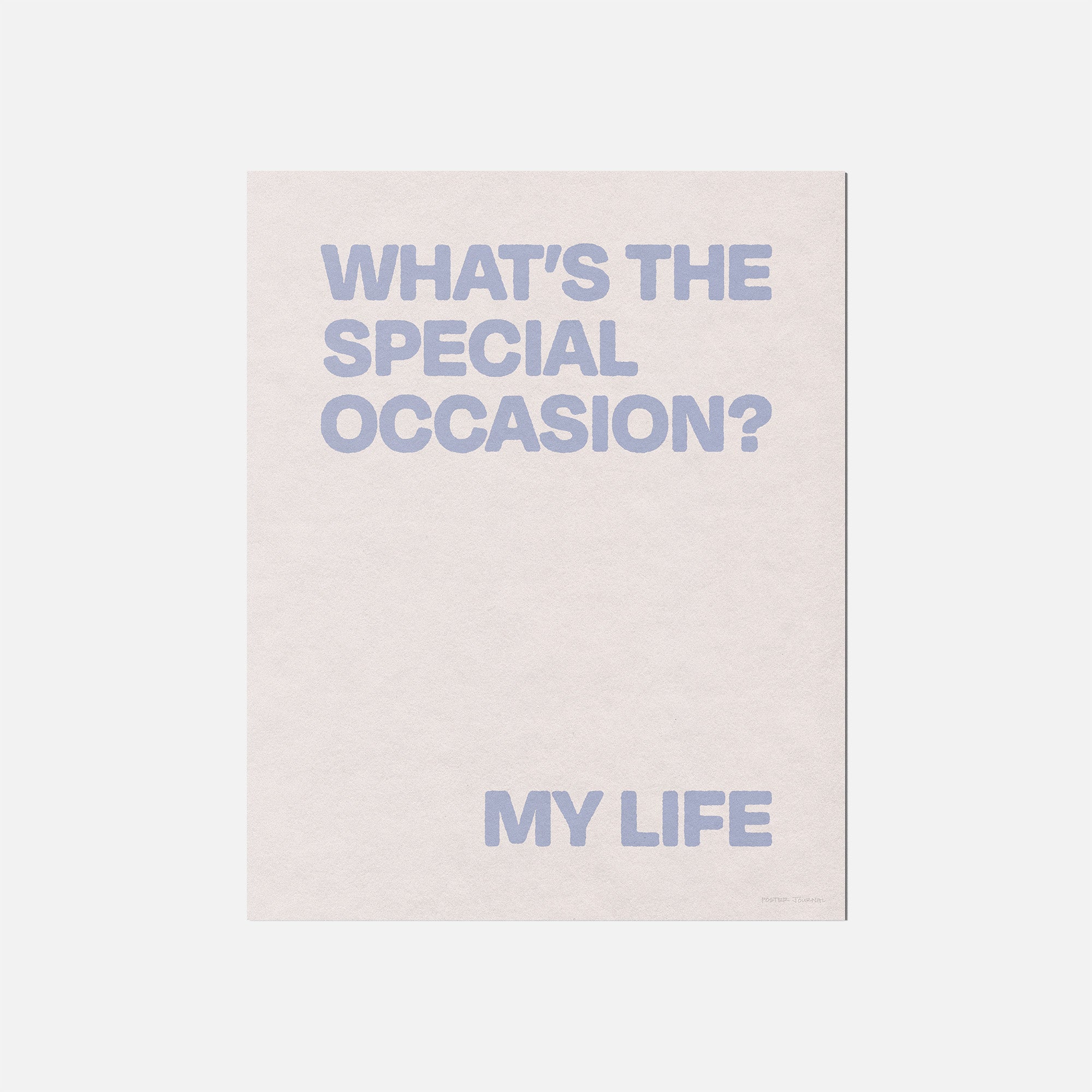 OCCASION PRINT