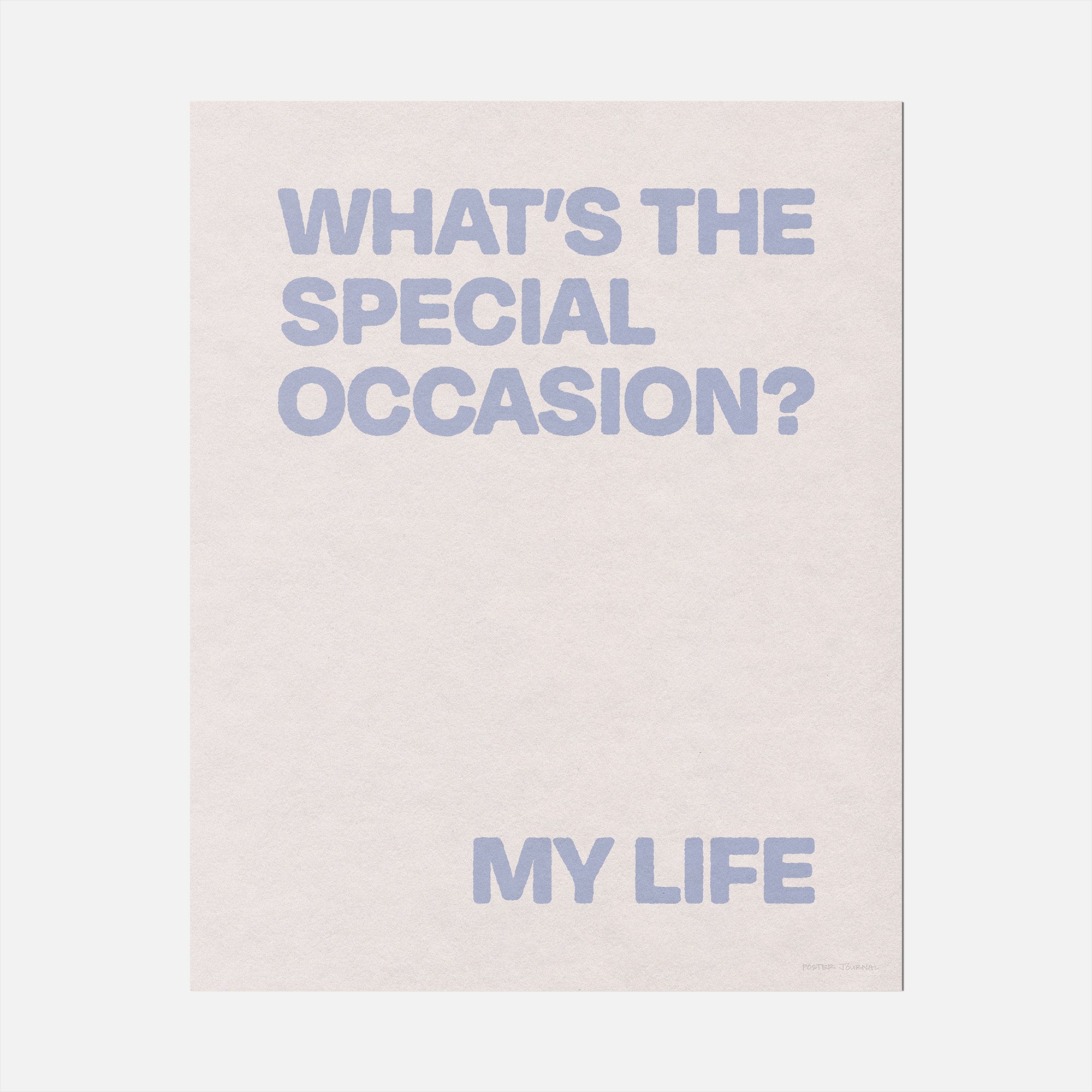 OCCASION PRINT