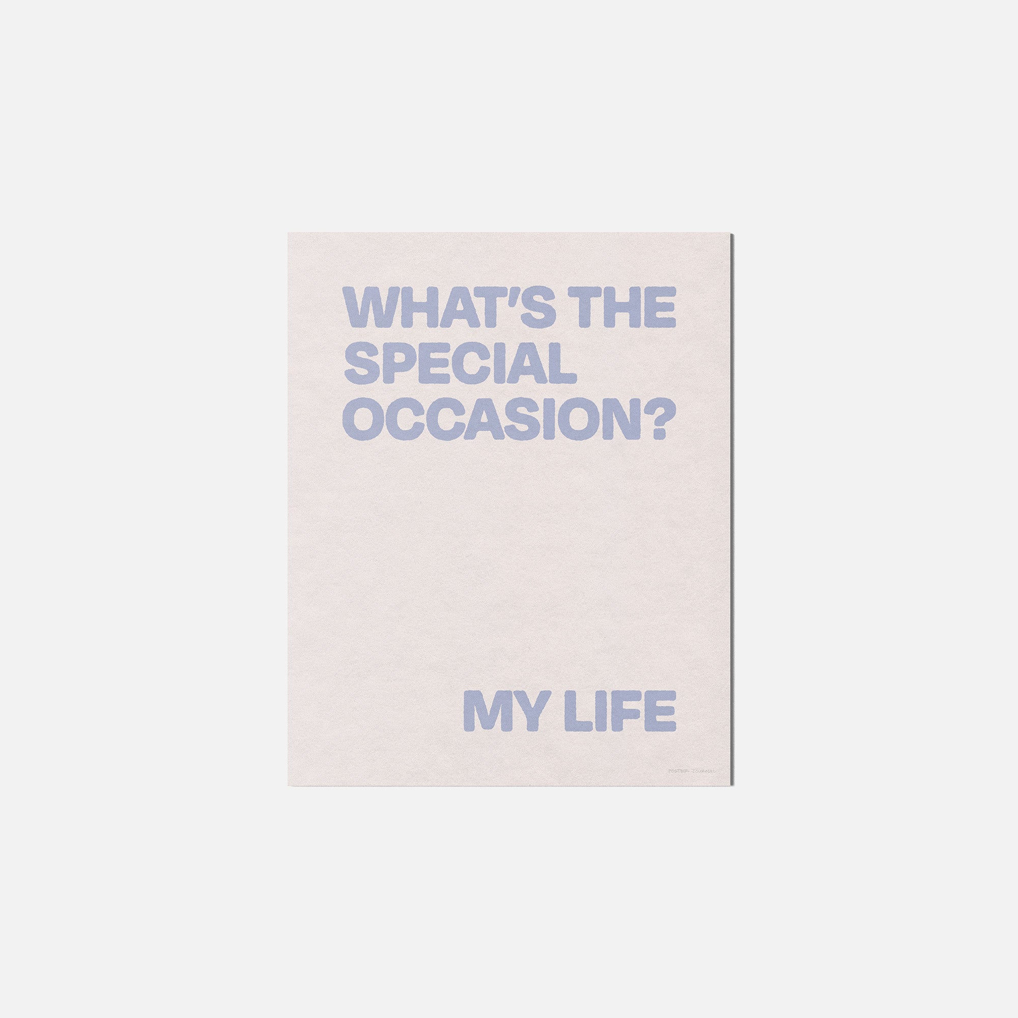 OCCASION PRINT