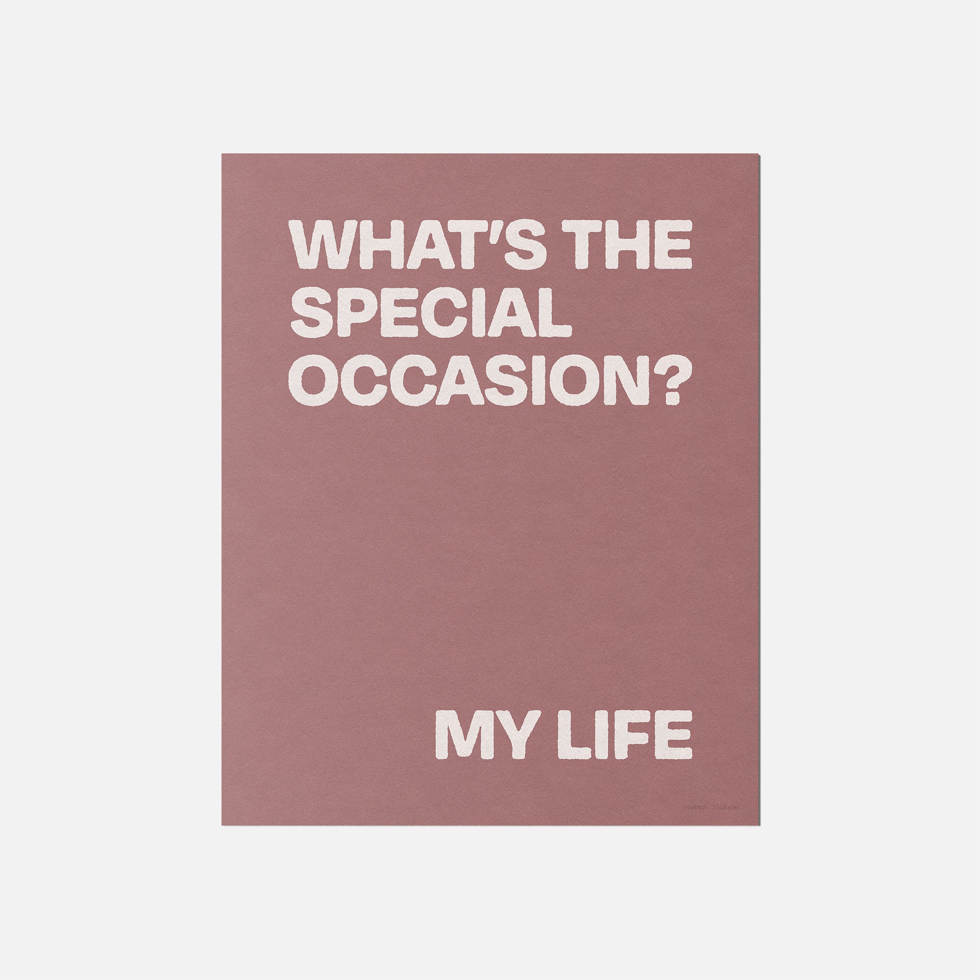 OCCASION PRINT