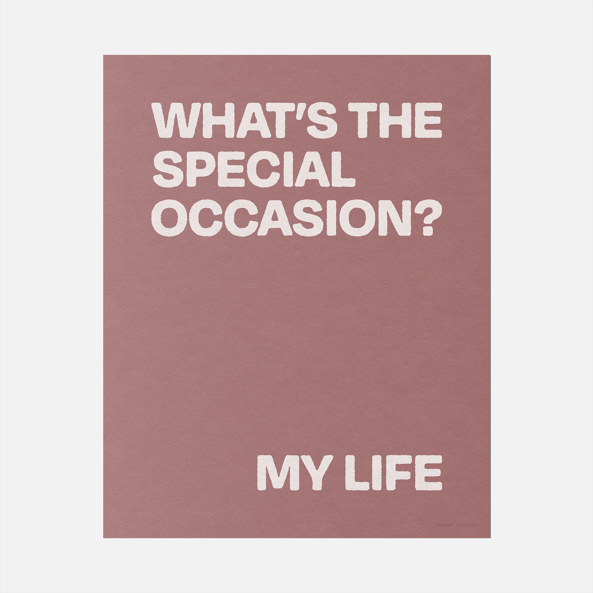 OCCASION PRINT