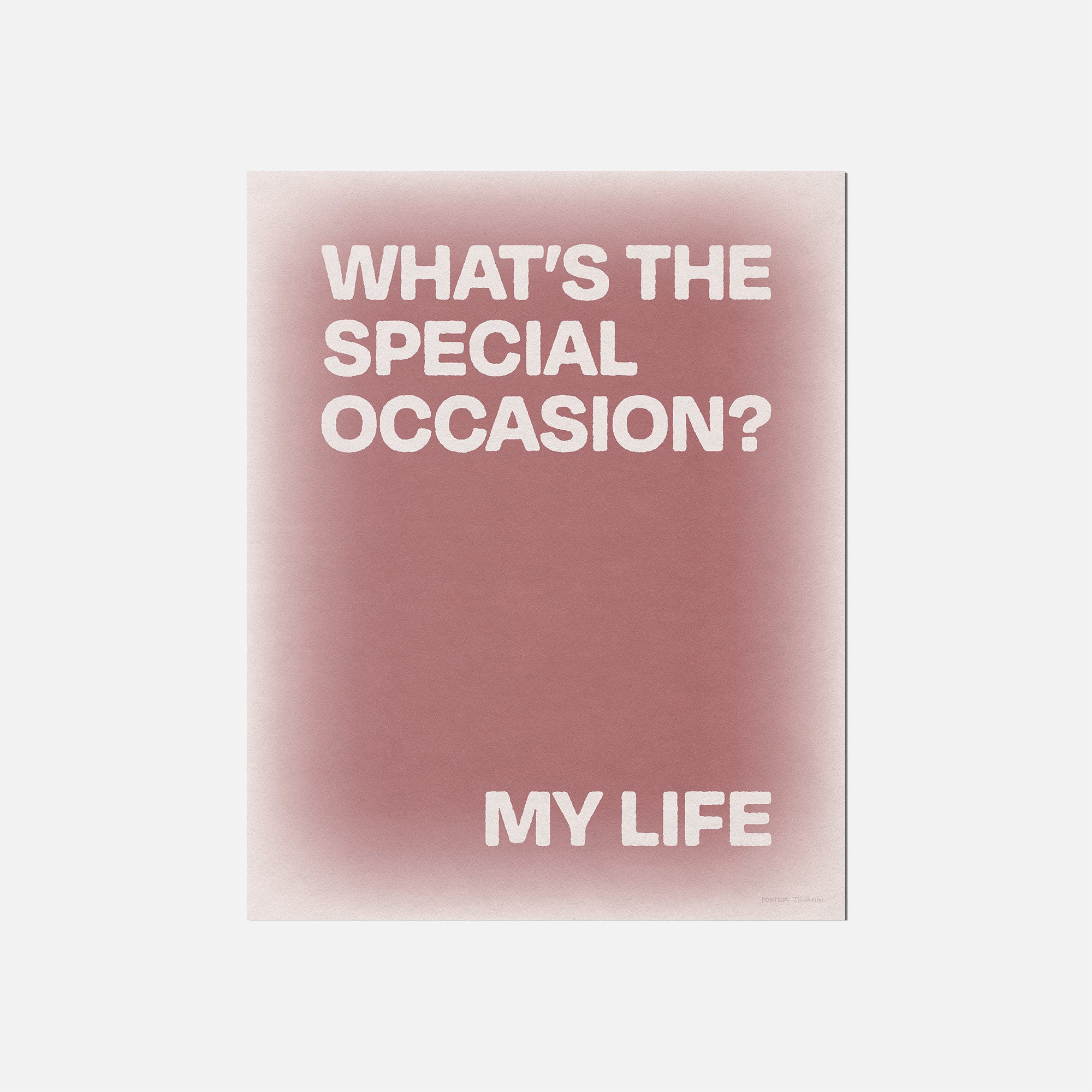 OCCASION PRINT