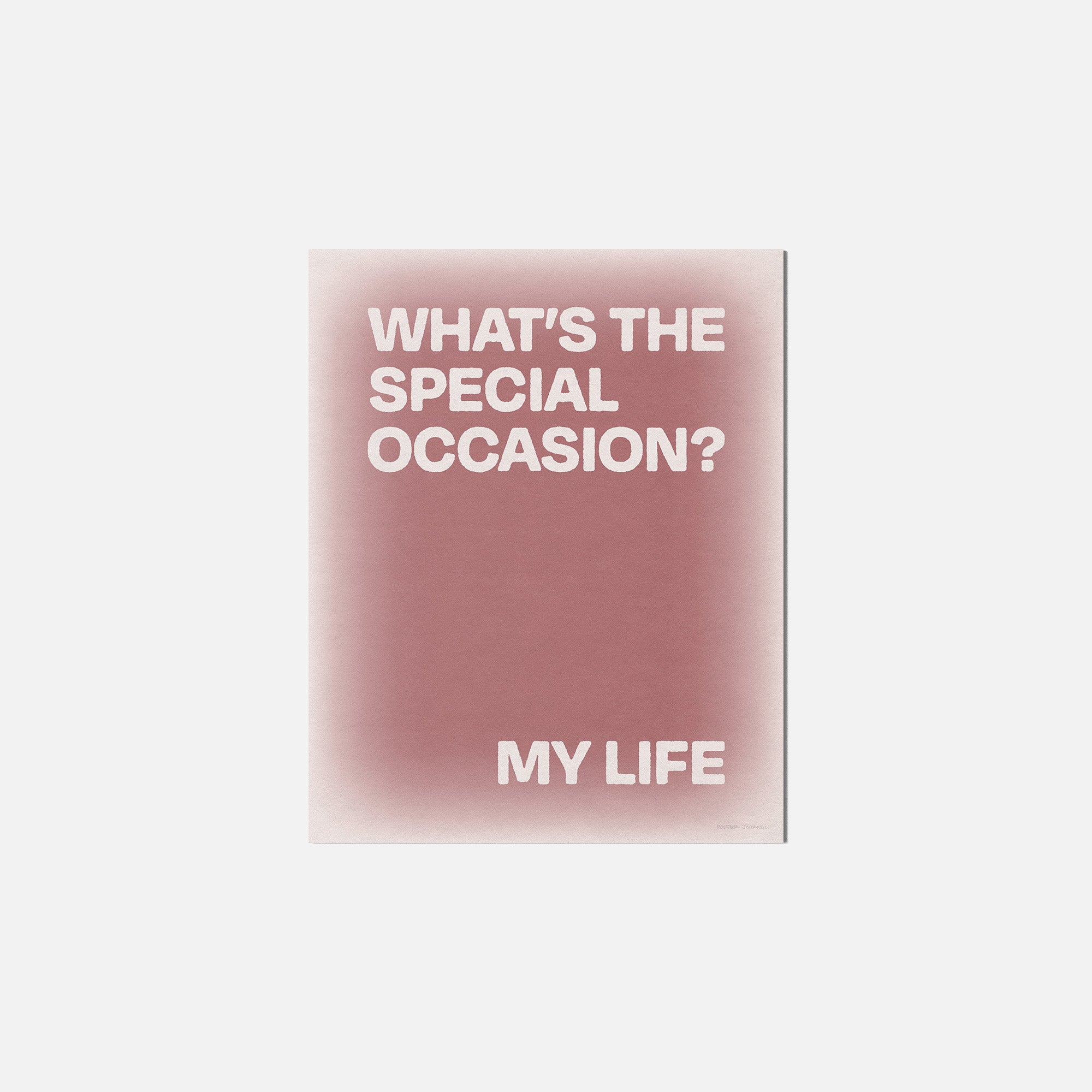 OCCASION PRINT