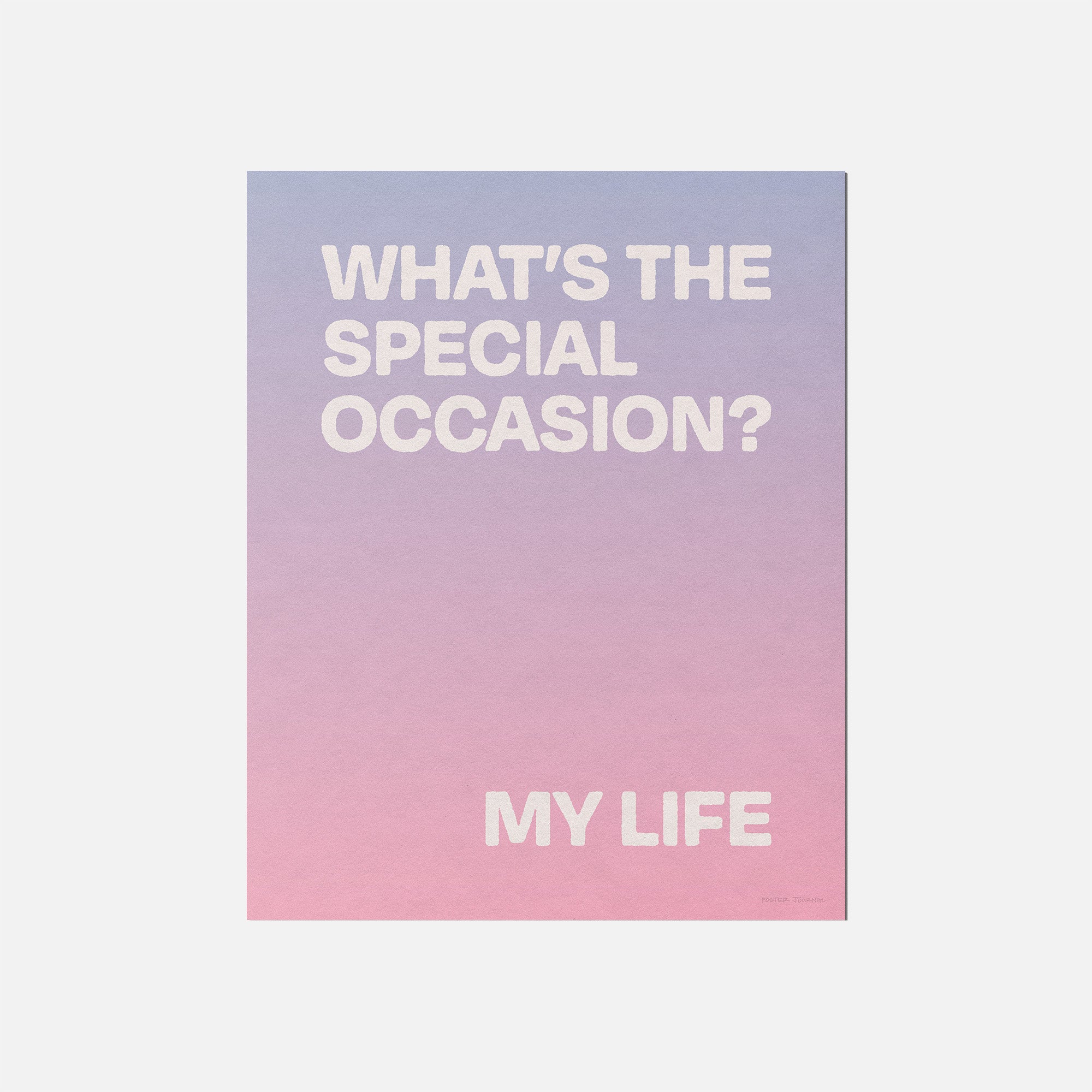 OCCASION PRINT