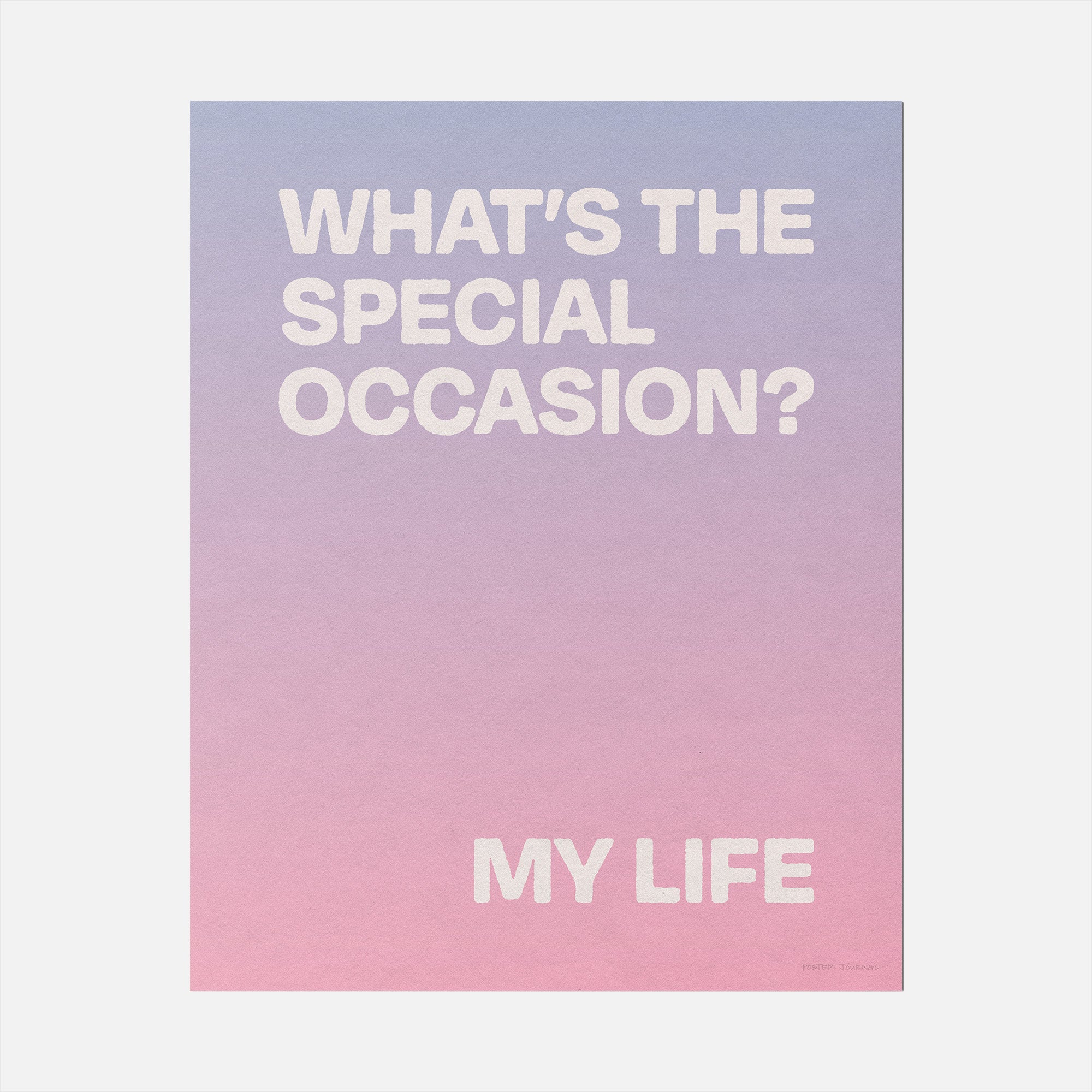 OCCASION PRINT