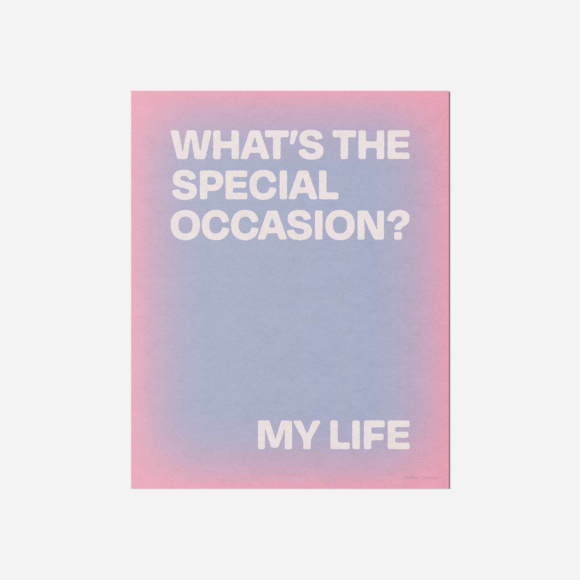 OCCASION PRINT