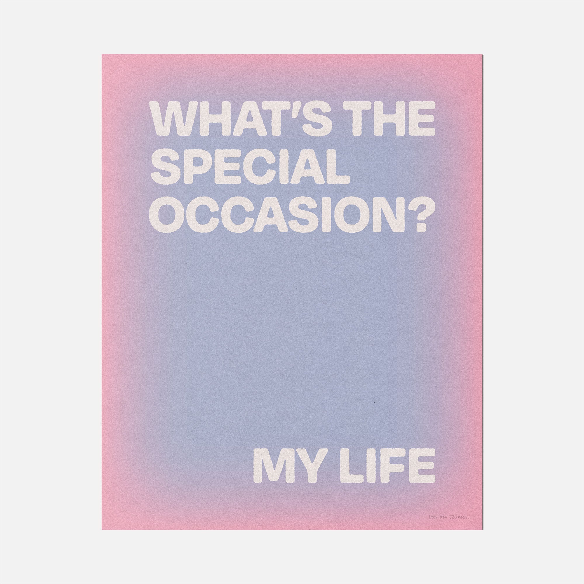 OCCASION PRINT
