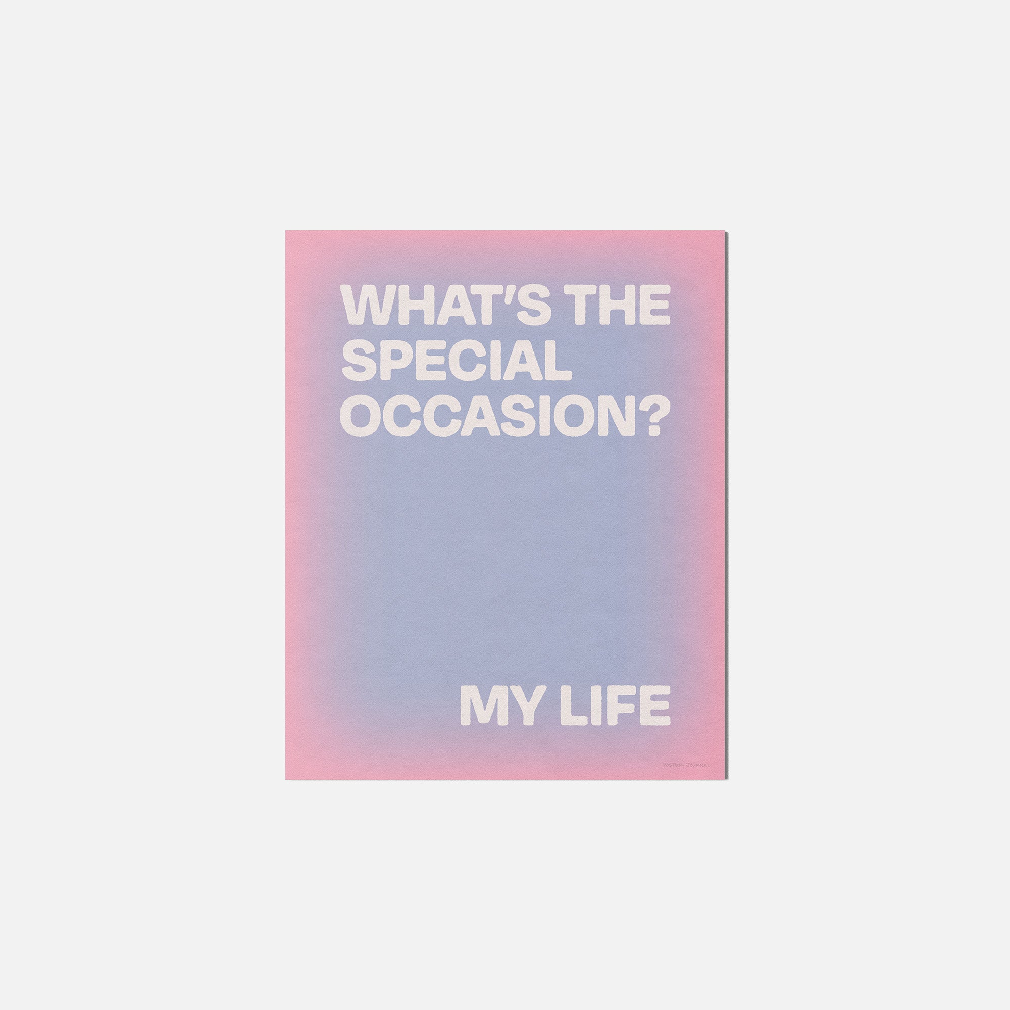 OCCASION PRINT