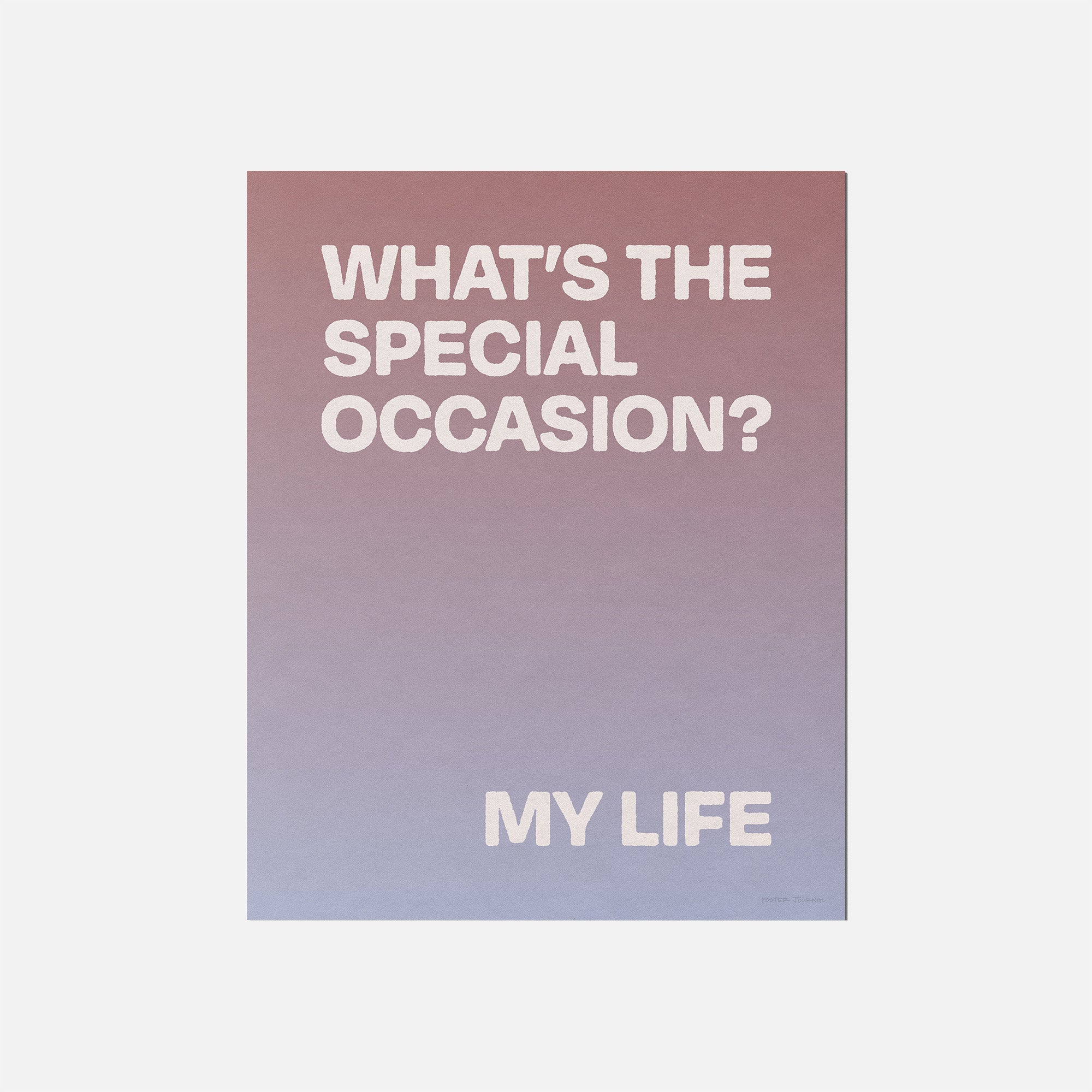 OCCASION PRINT