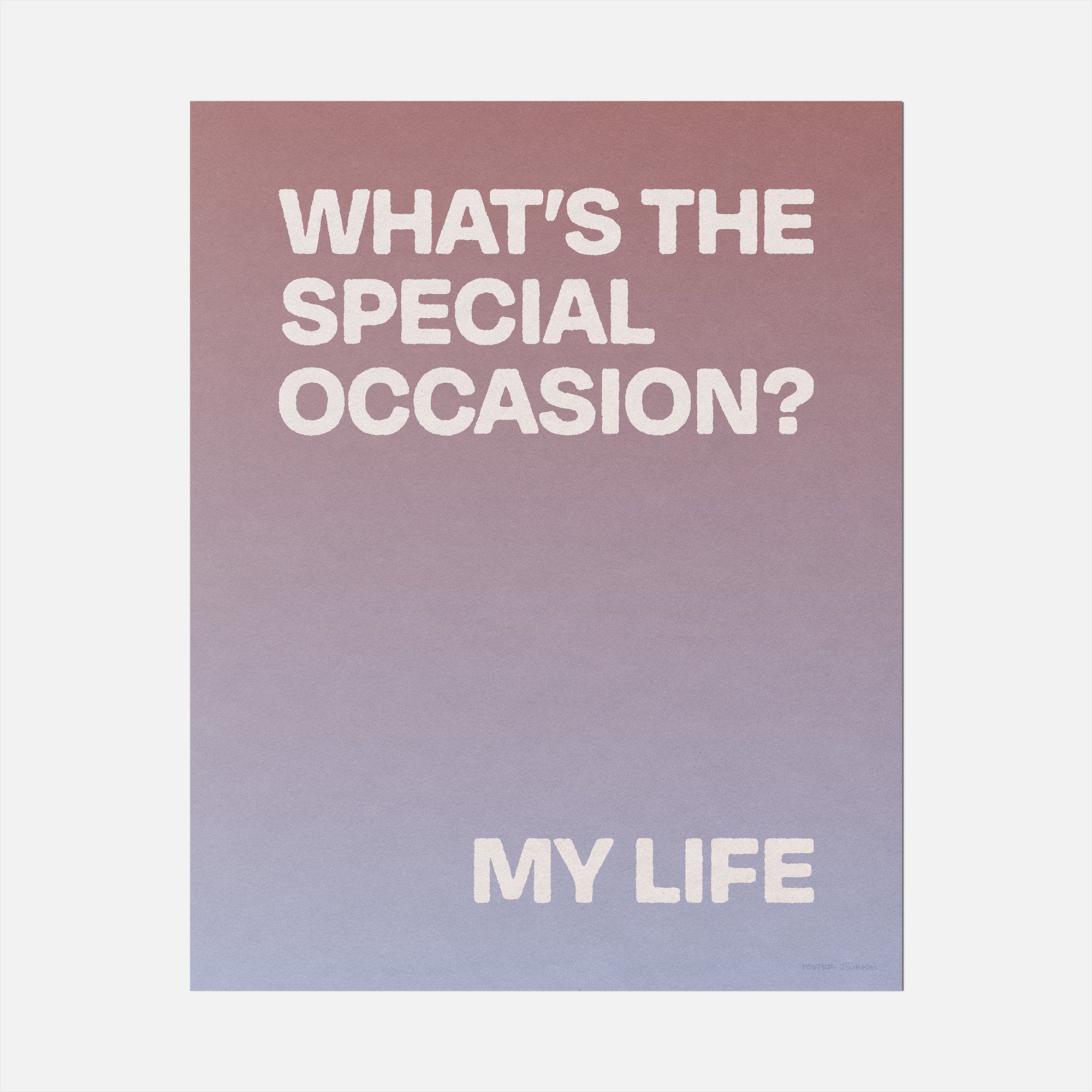 OCCASION PRINT