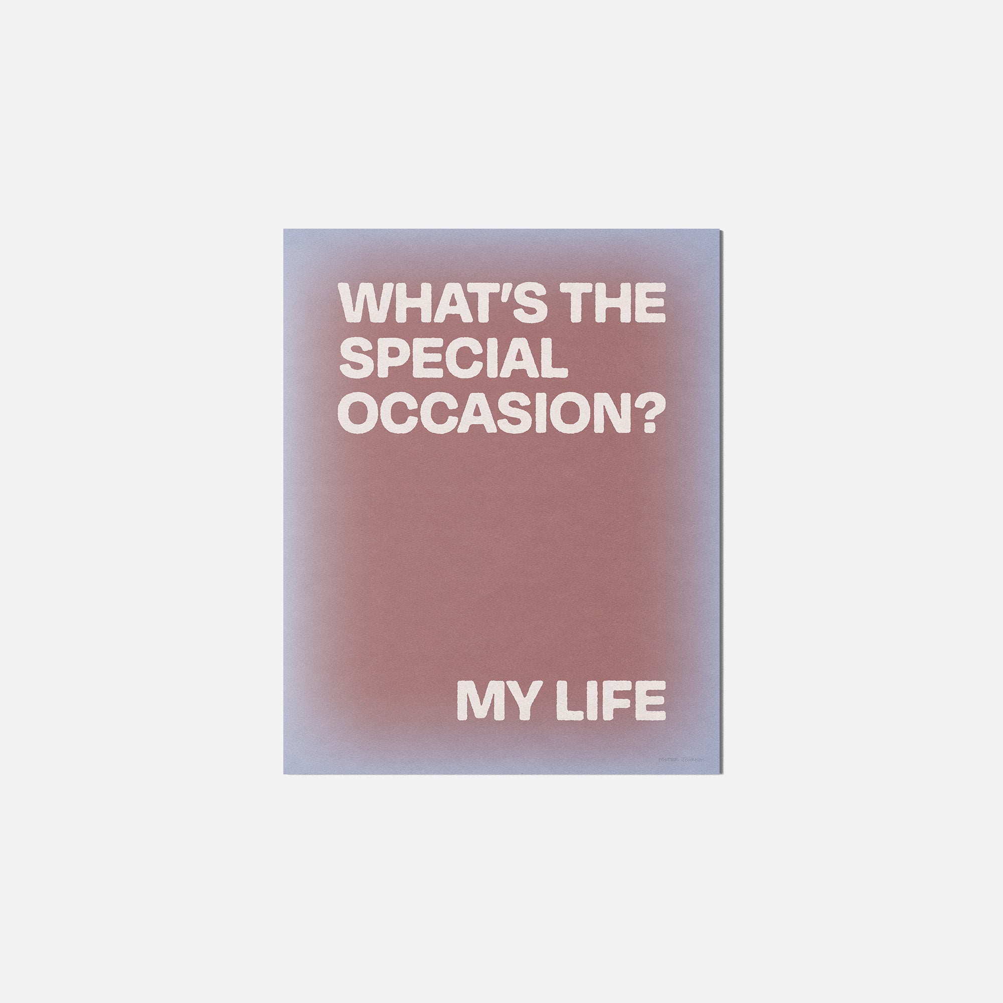 OCCASION PRINT