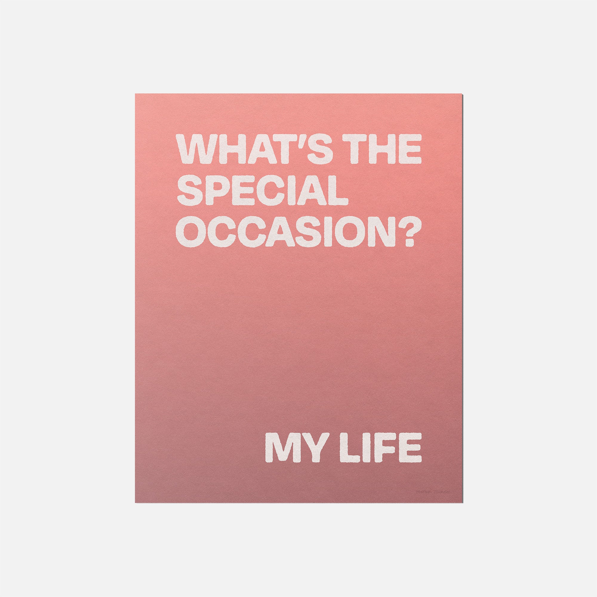 OCCASION PRINT