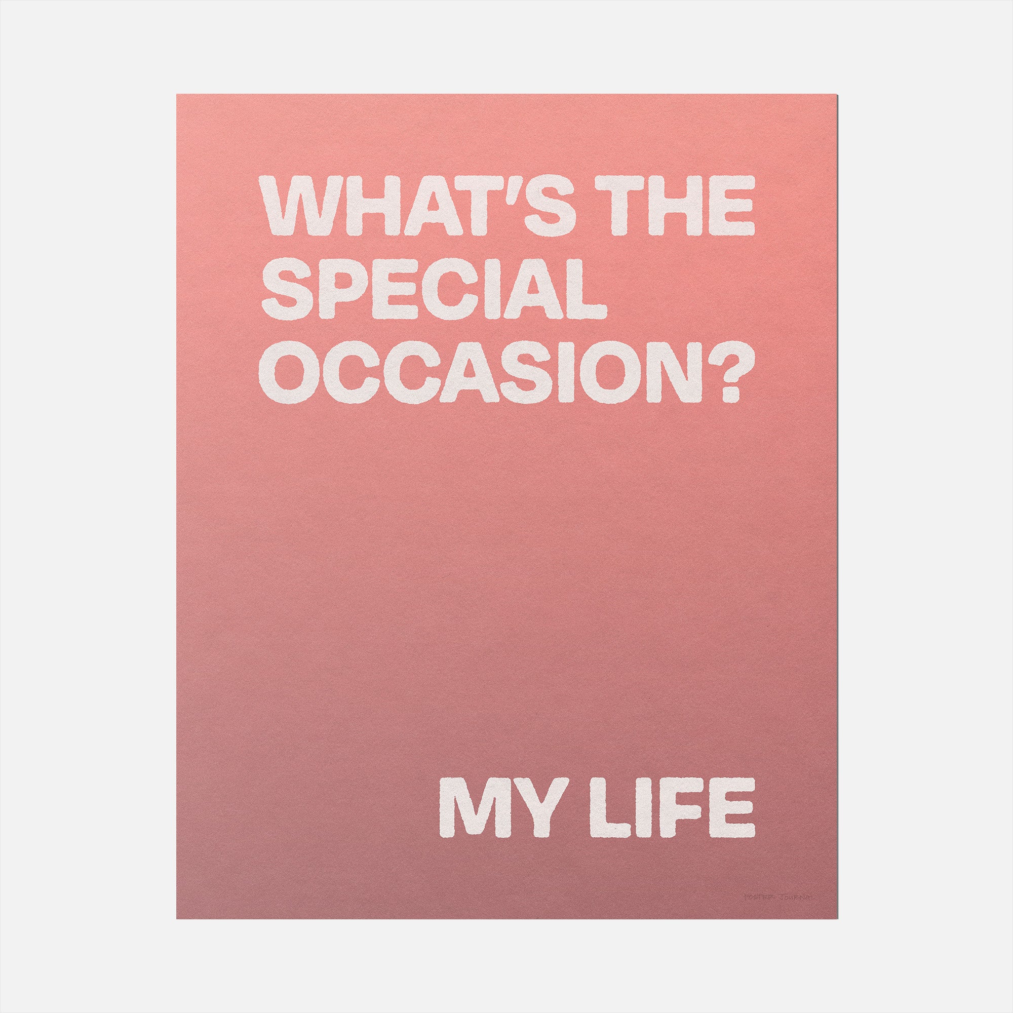 OCCASION PRINT