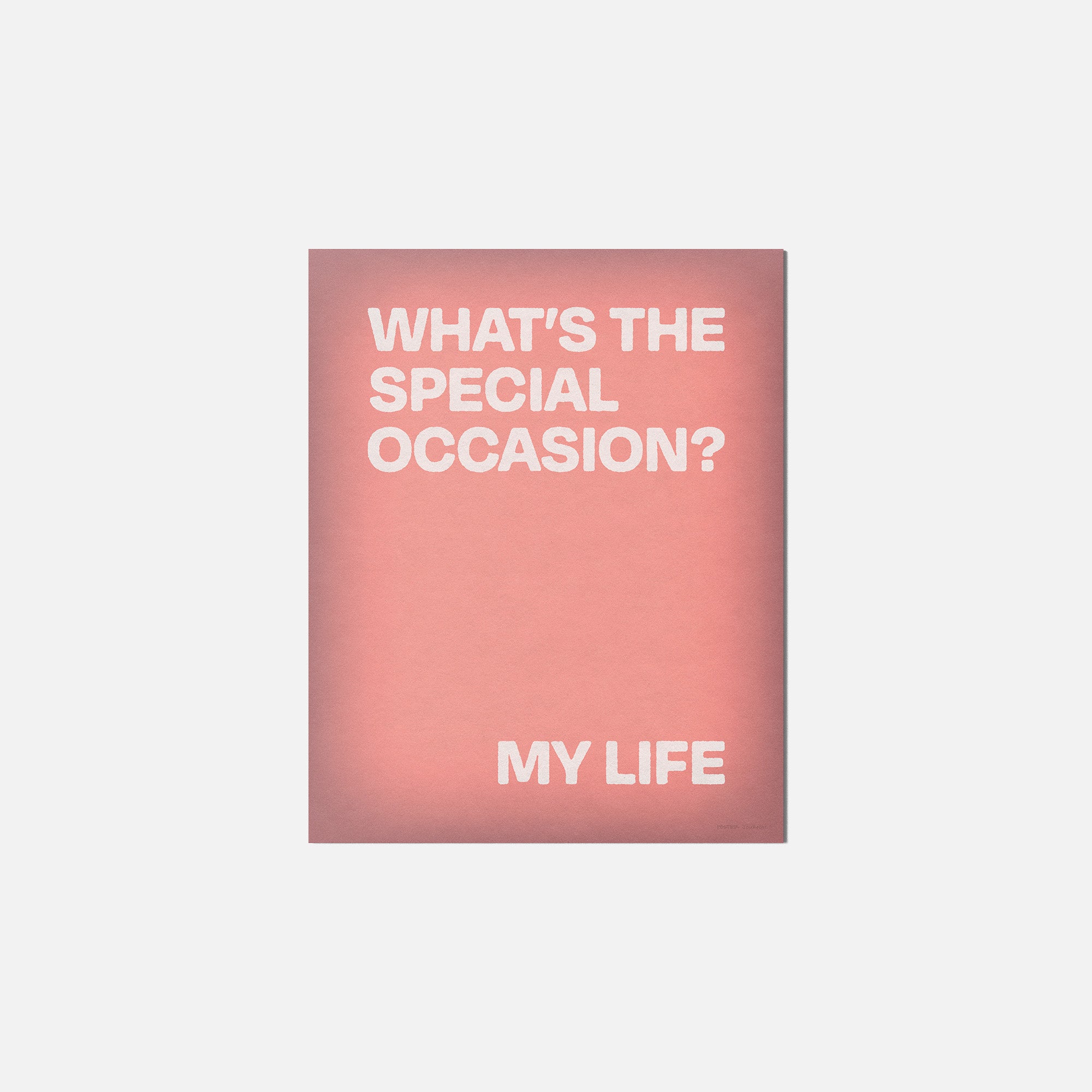 OCCASION PRINT