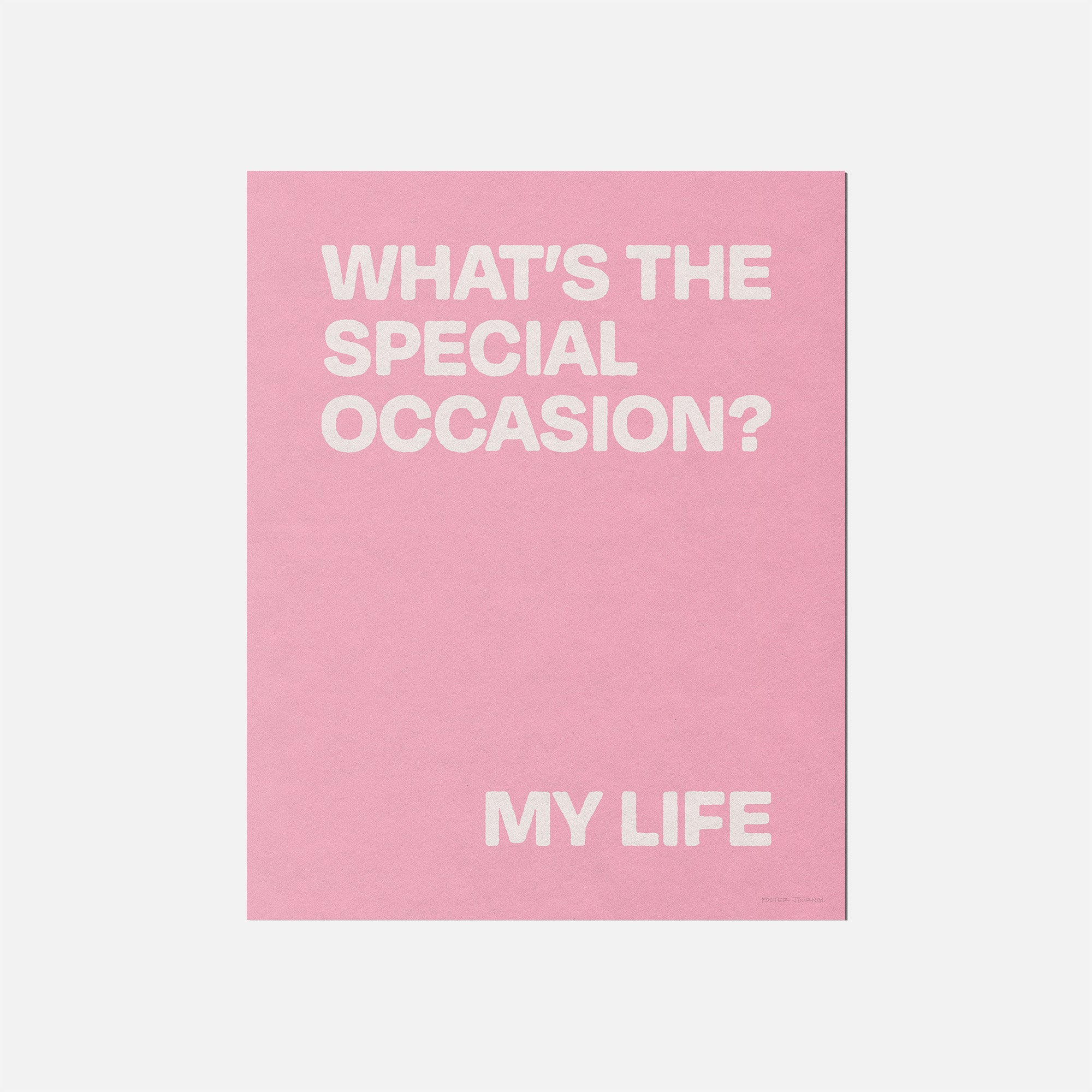OCCASION PRINT