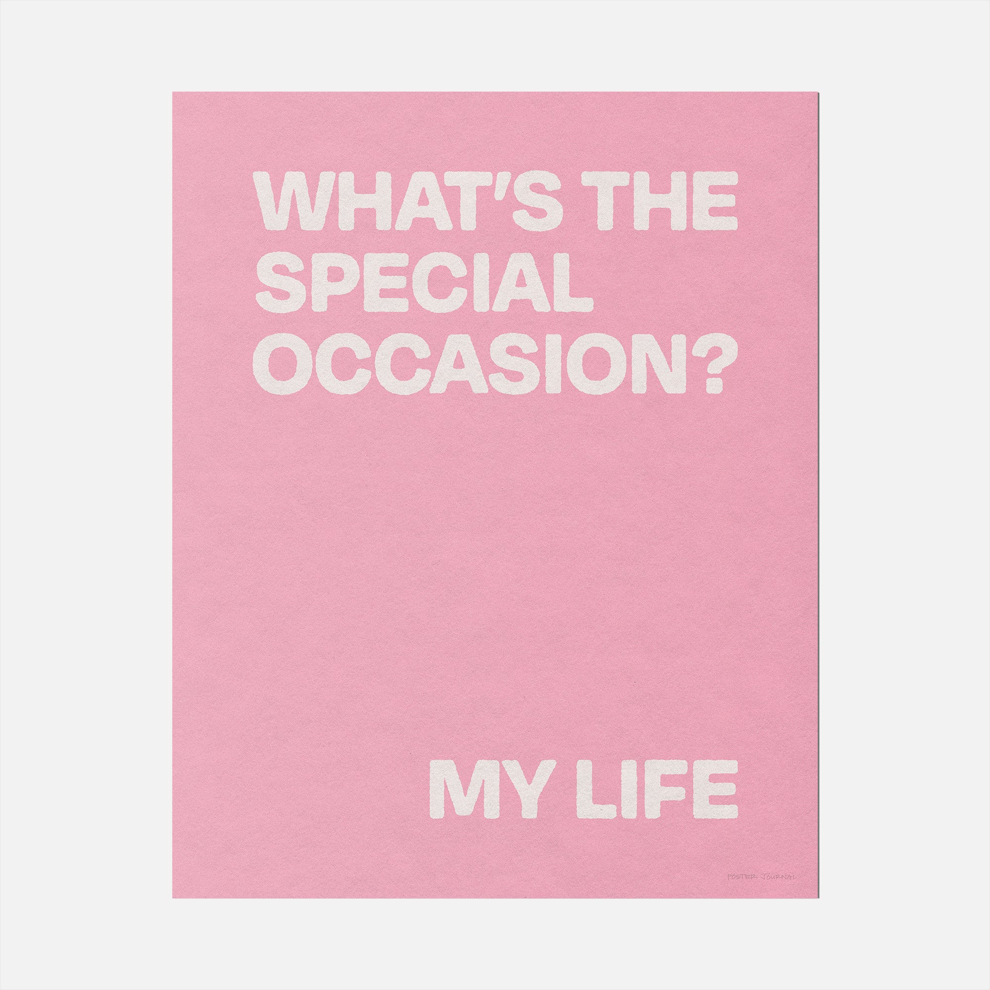 OCCASION PRINT