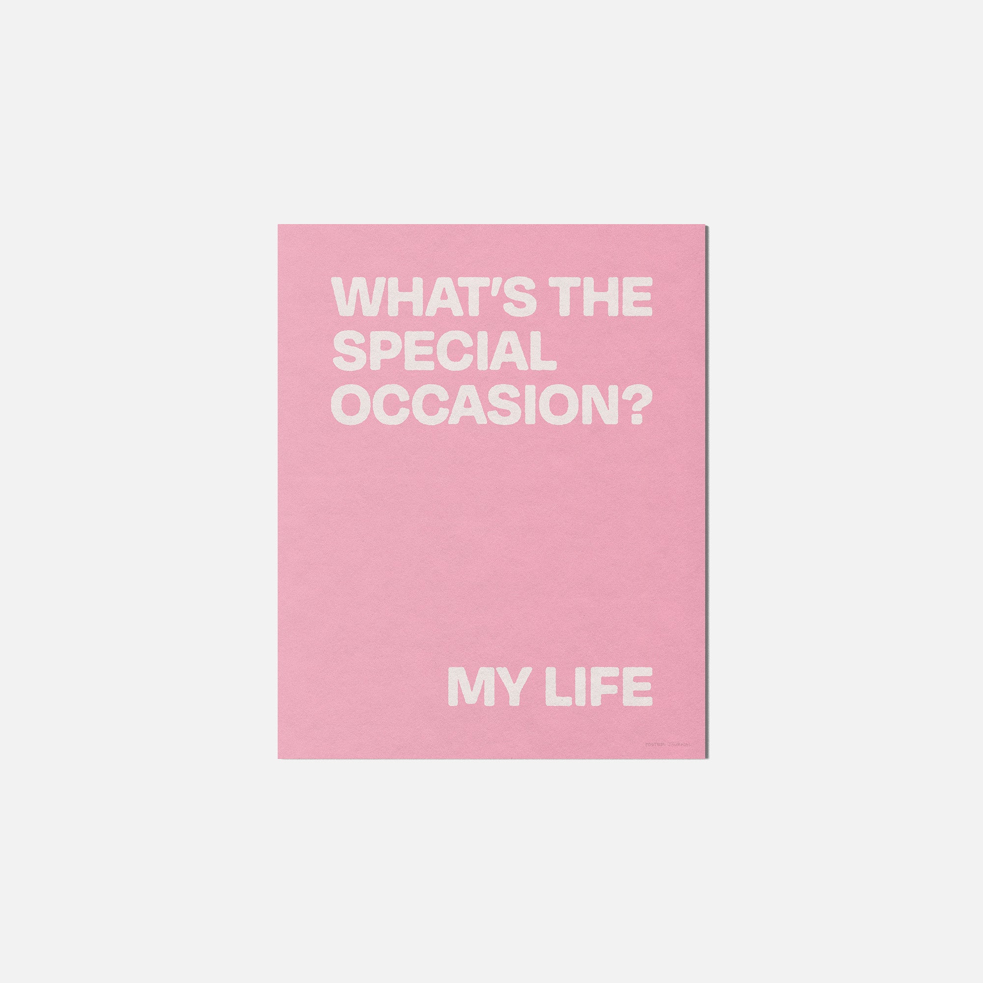 OCCASION PRINT