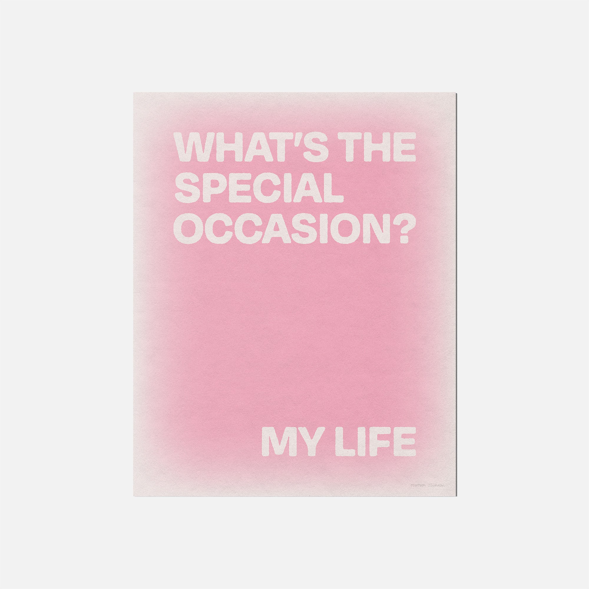 OCCASION PRINT