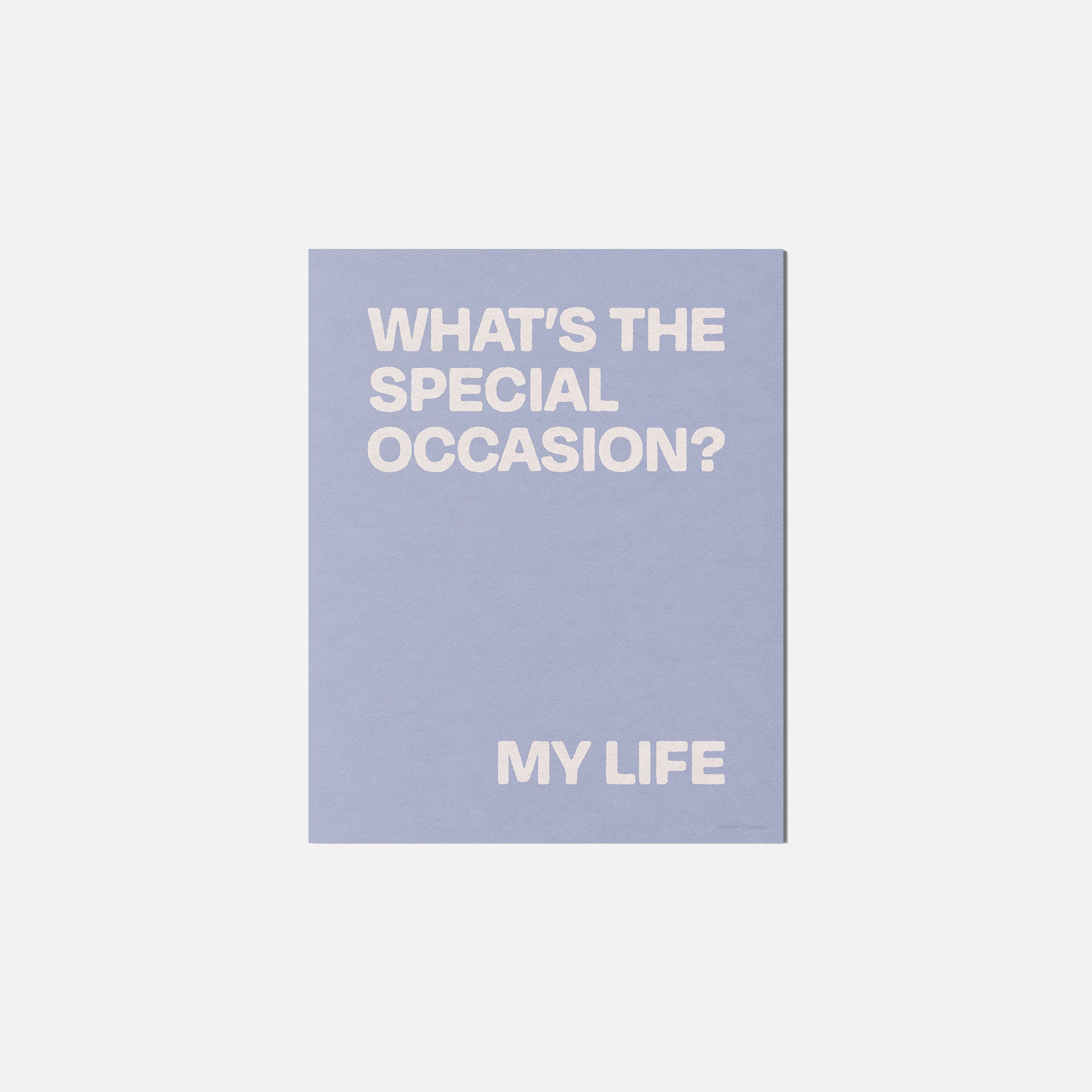 OCCASION PRINT