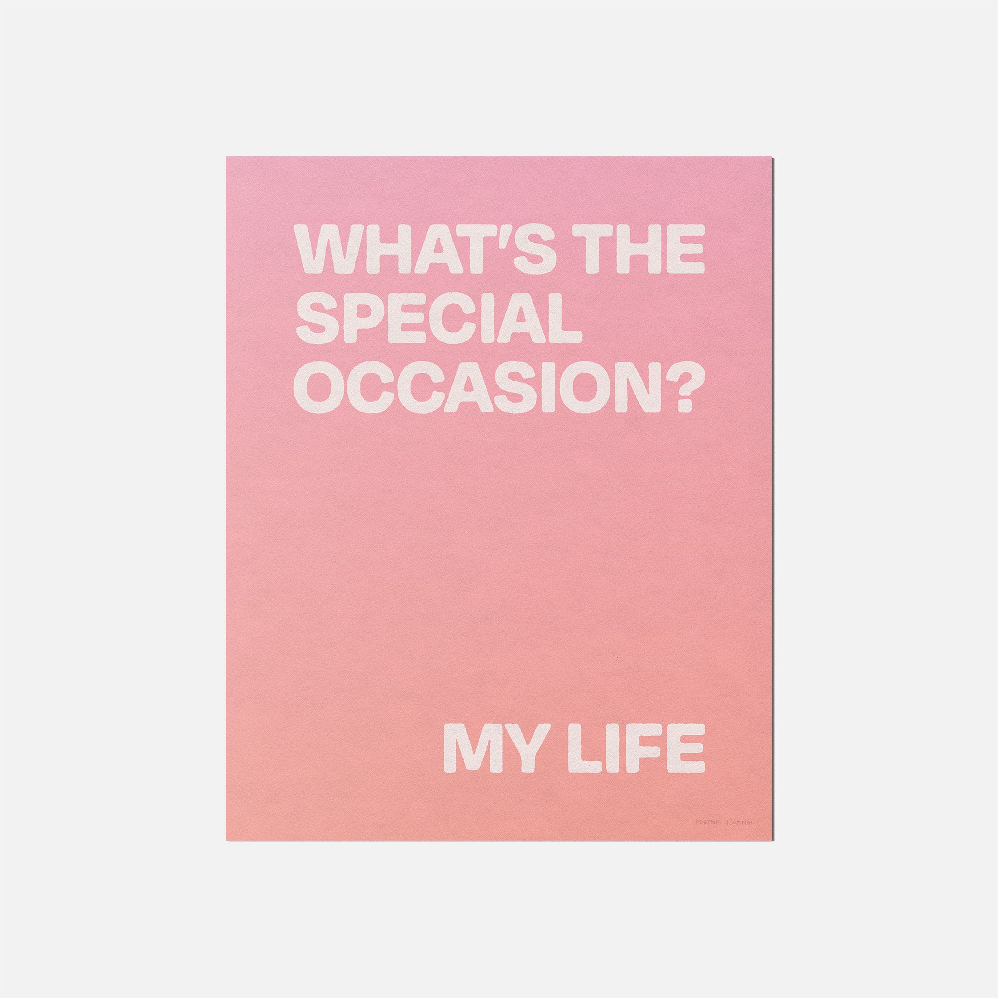 OCCASION PRINT