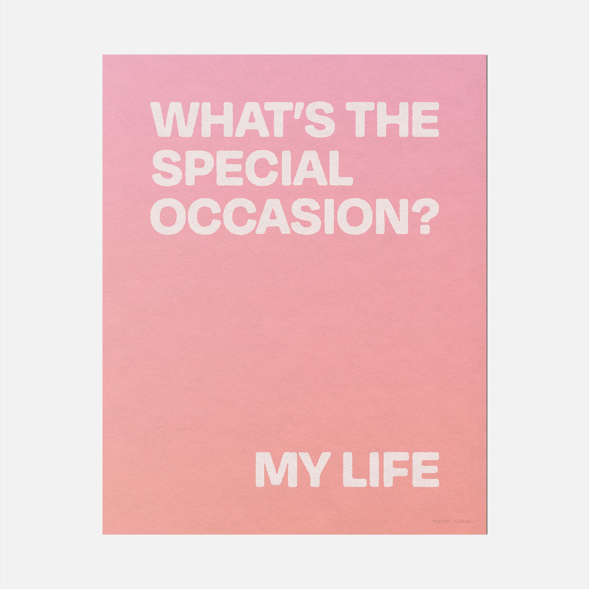 OCCASION PRINT