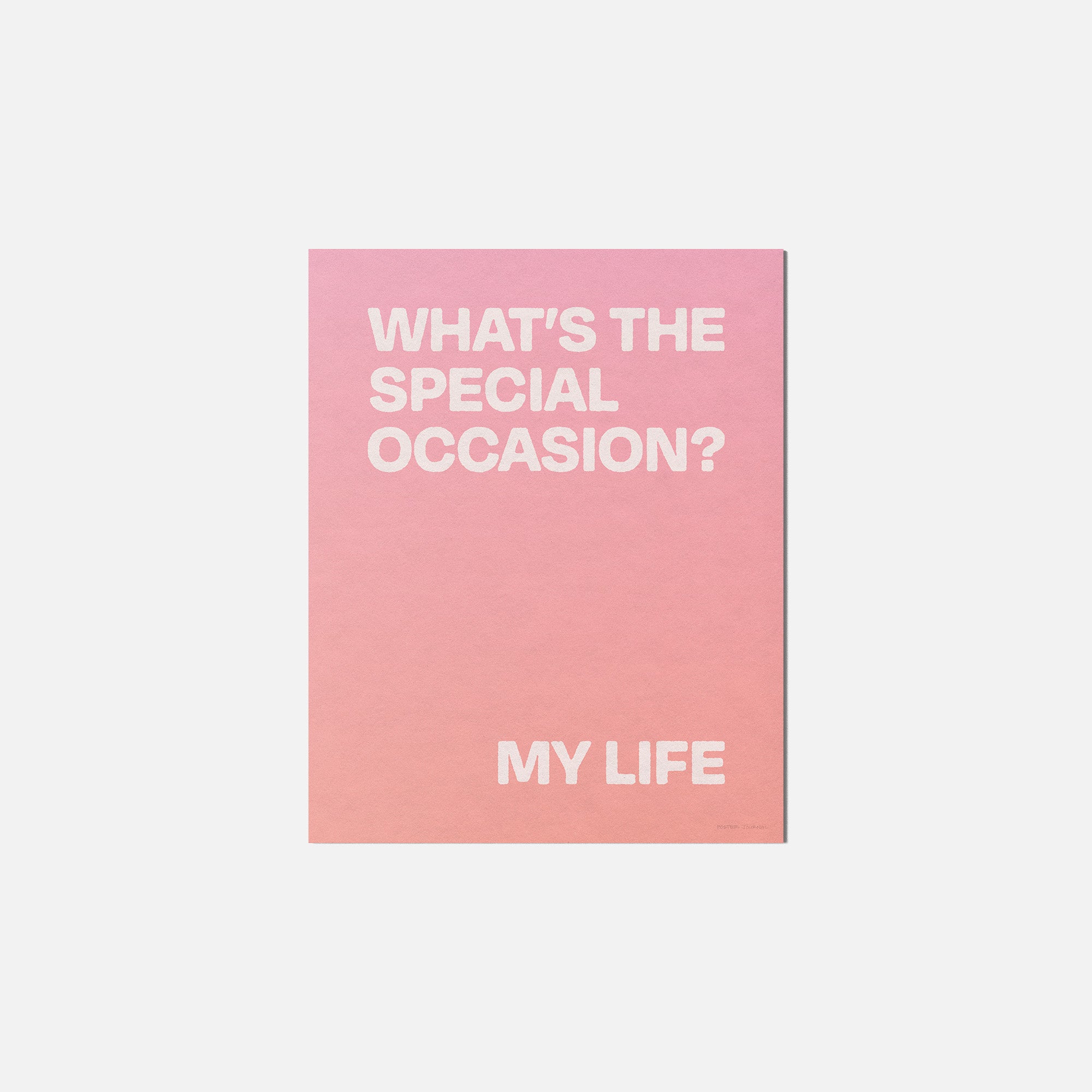 OCCASION PRINT