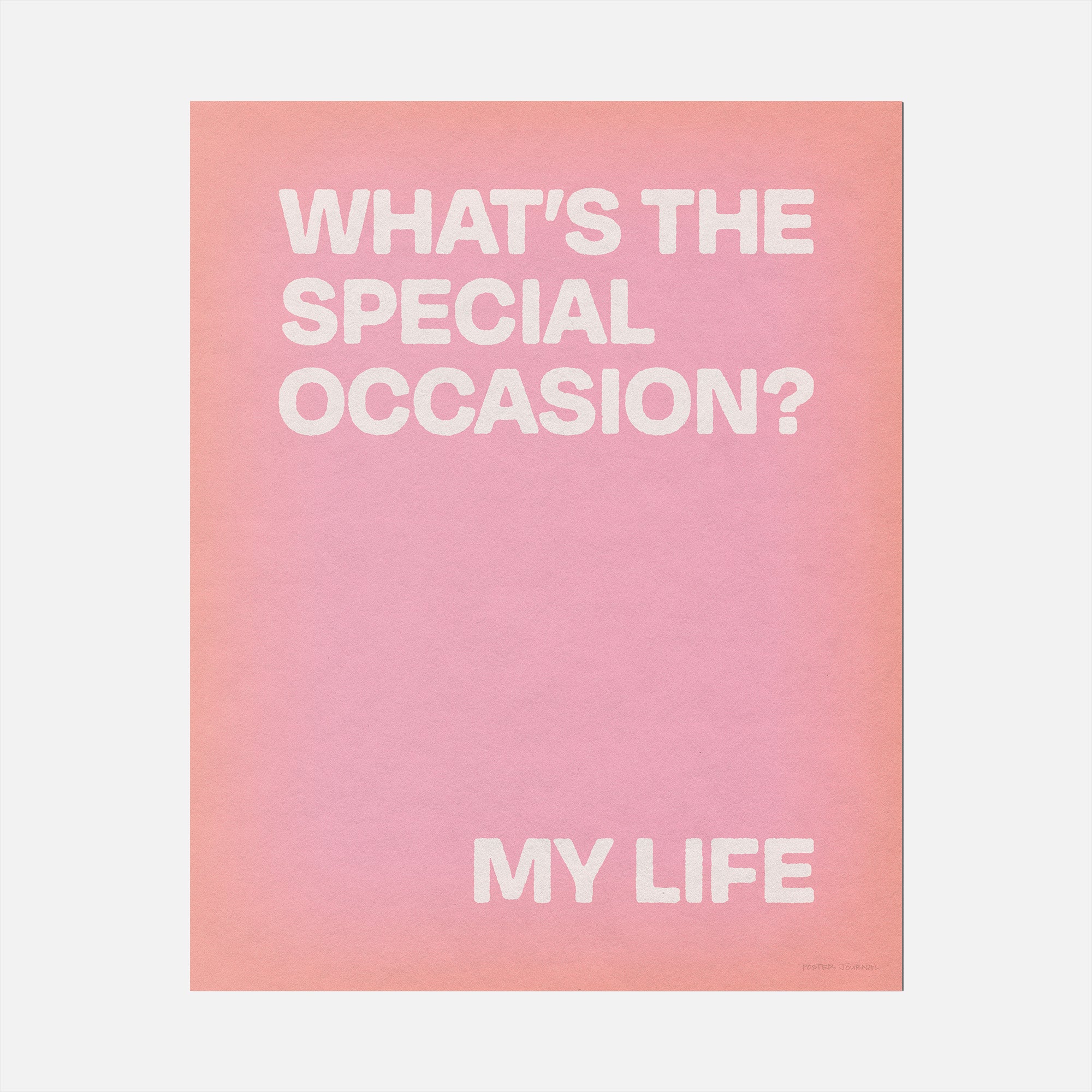 OCCASION PRINT