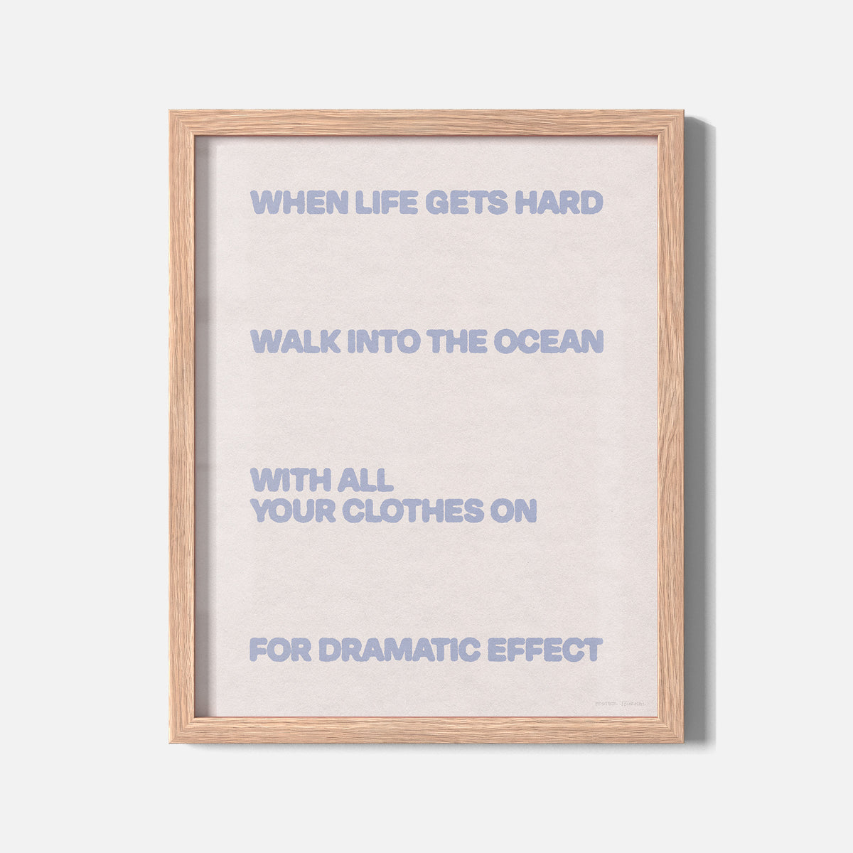 OCEAN PRINT