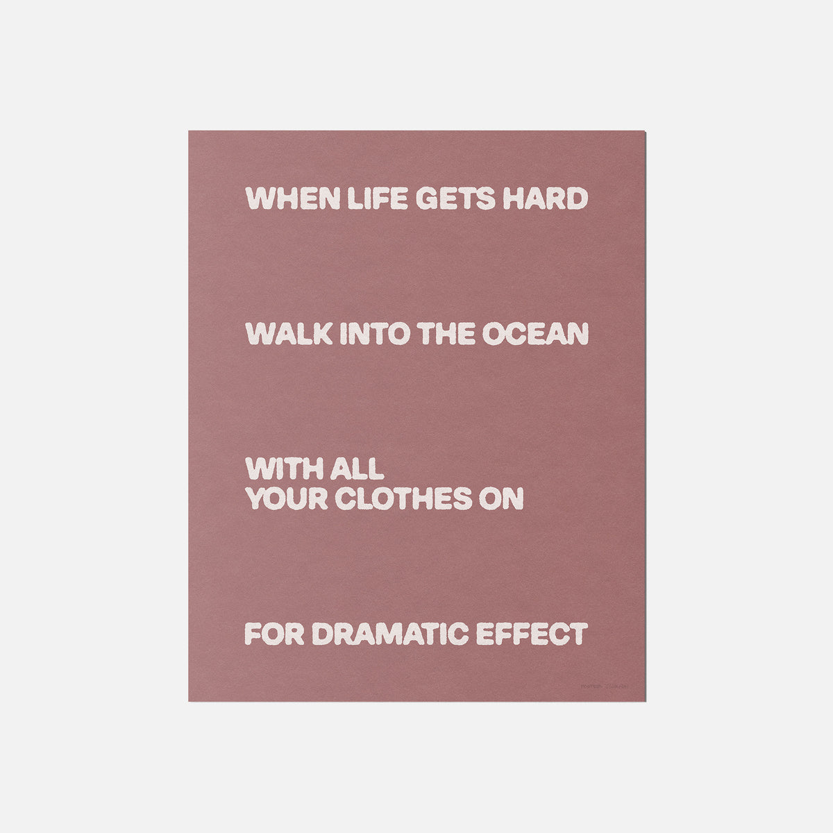 OCEAN PRINT