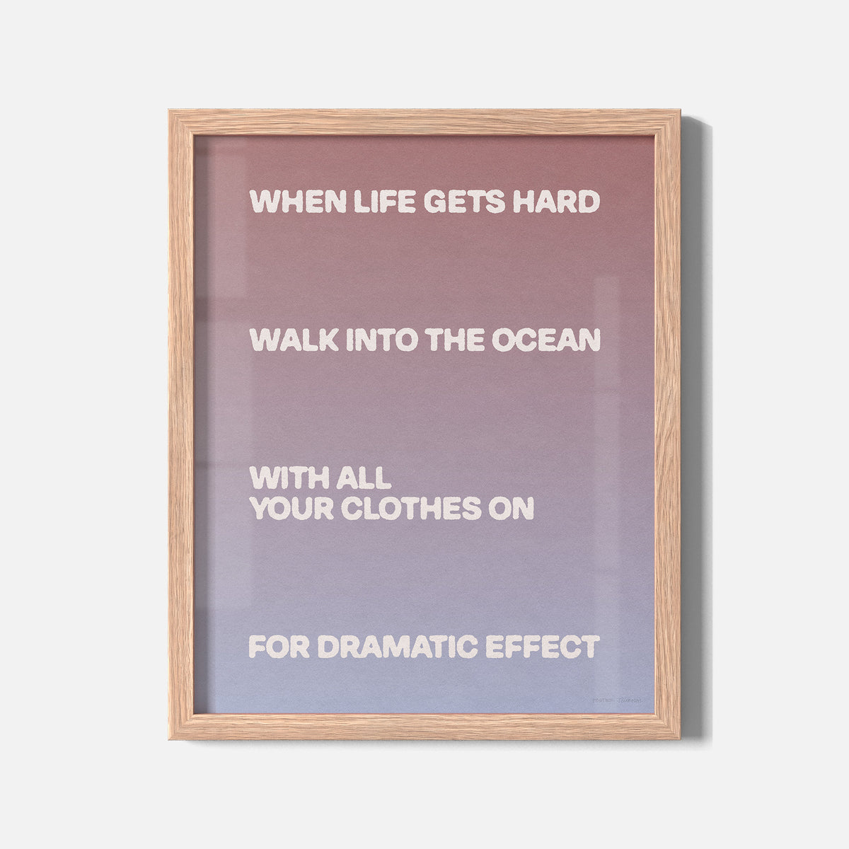 OCEAN PRINT