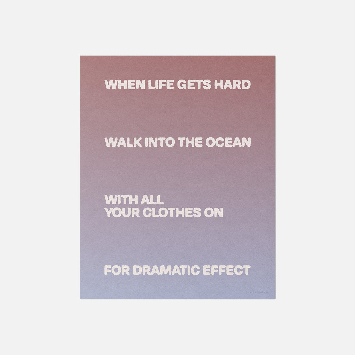 OCEAN PRINT