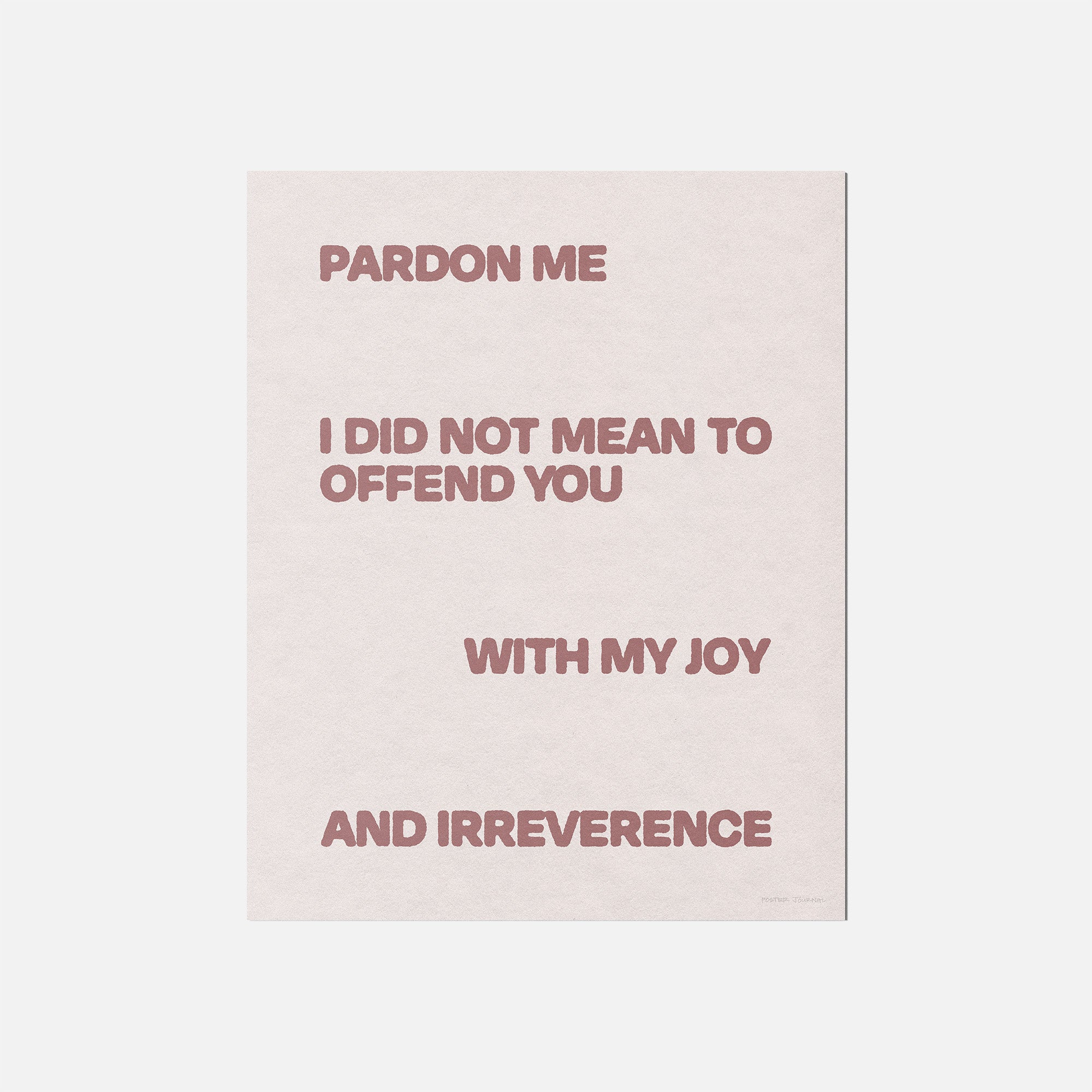 OFFEND PRINT