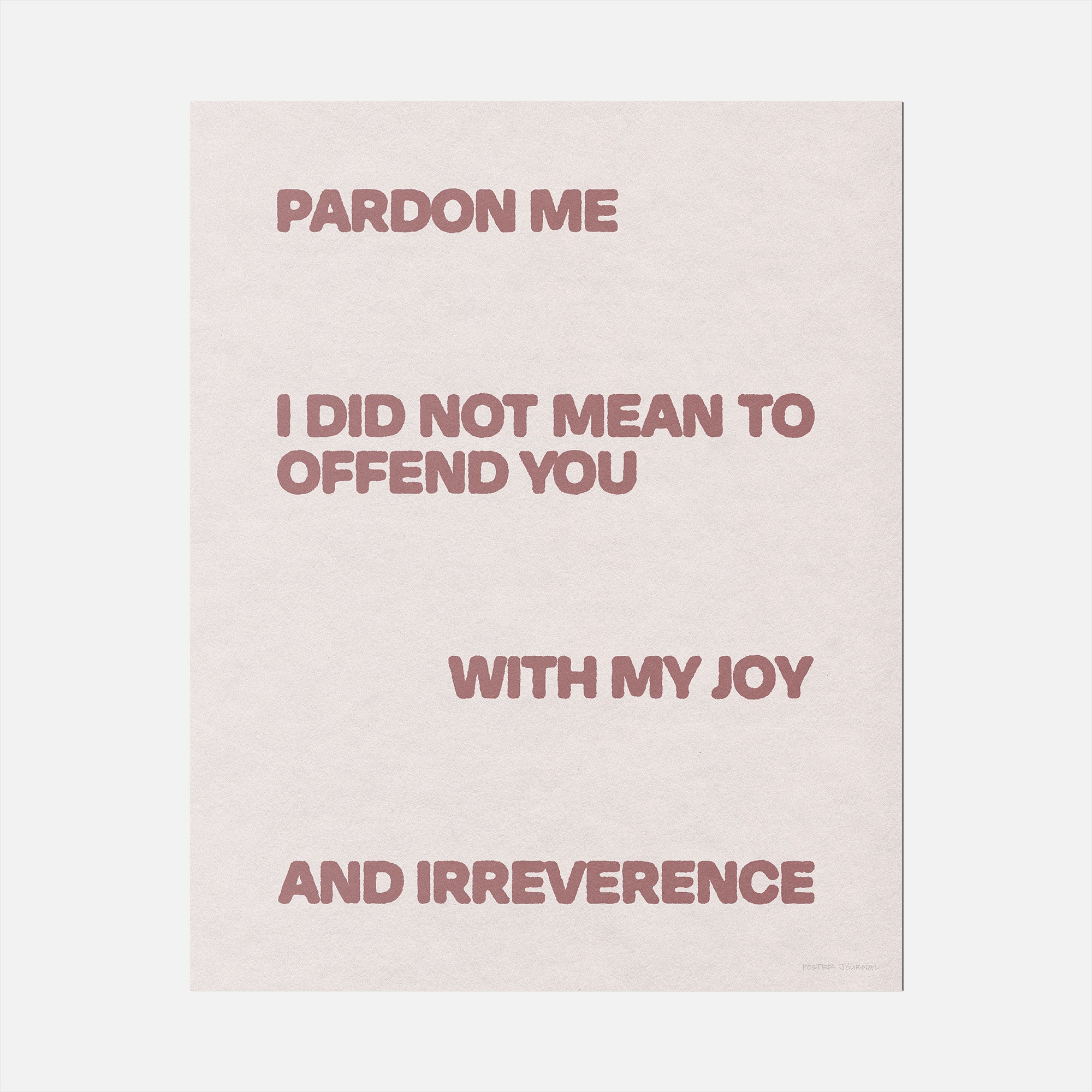 OFFEND PRINT